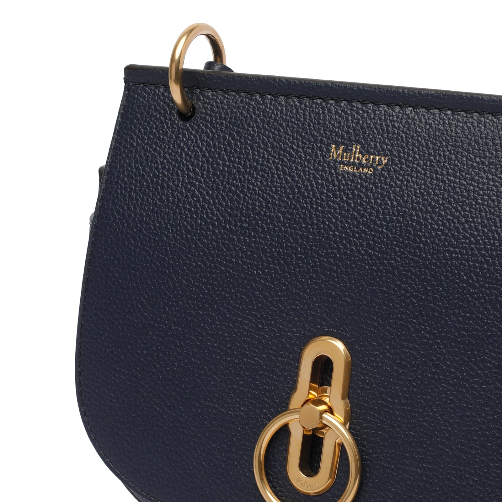Mulberry Small Leather Amberley Cross-body Bag In Black
