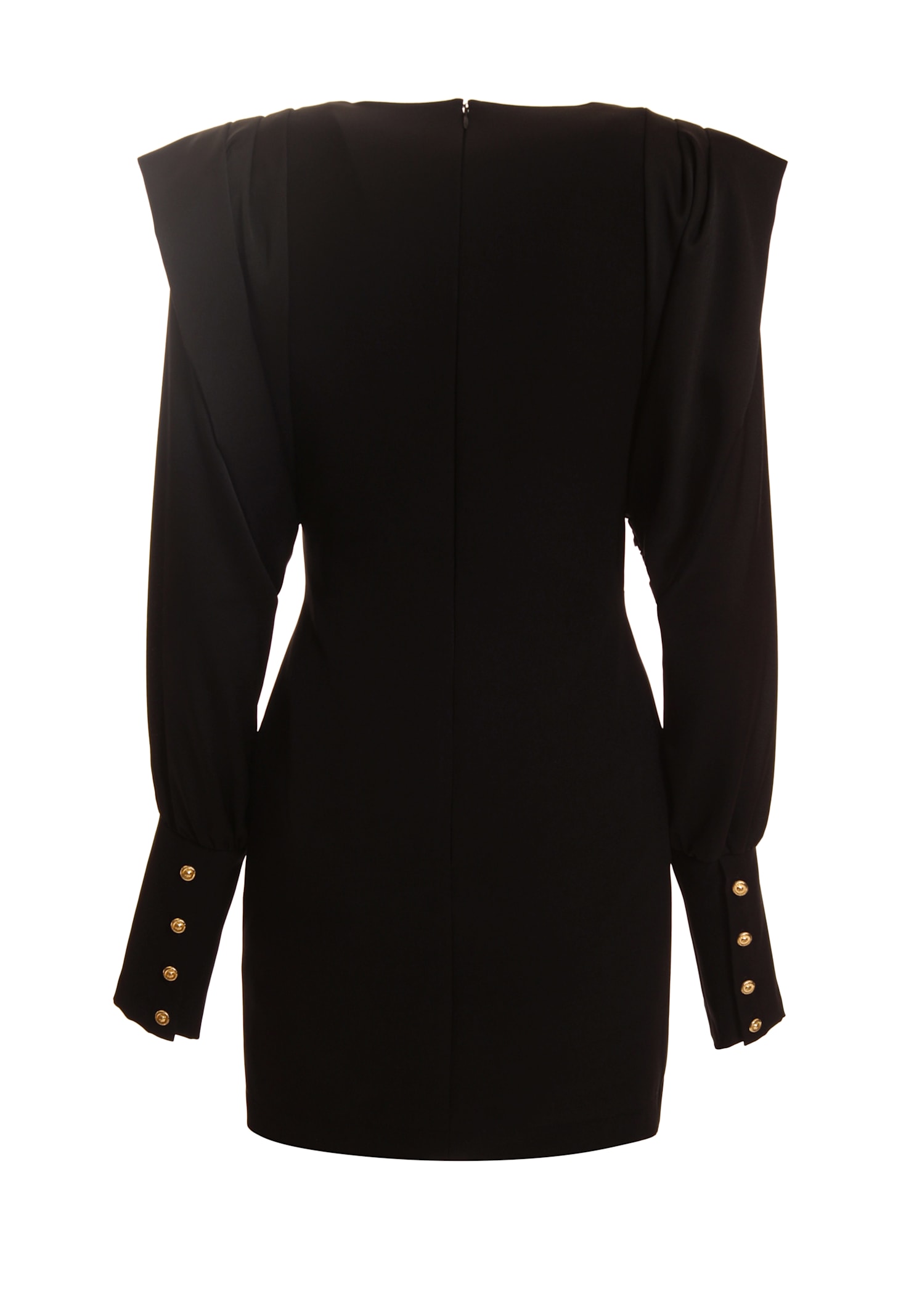 Shop Just Cavalli Black Knee Lenght Dress