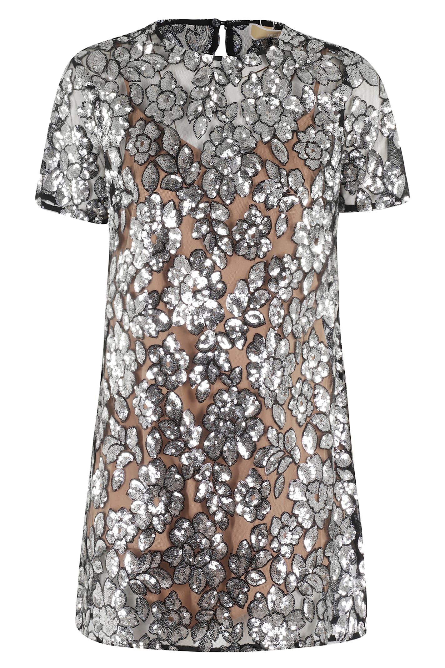 Sequin Floral Tshirt Drs
