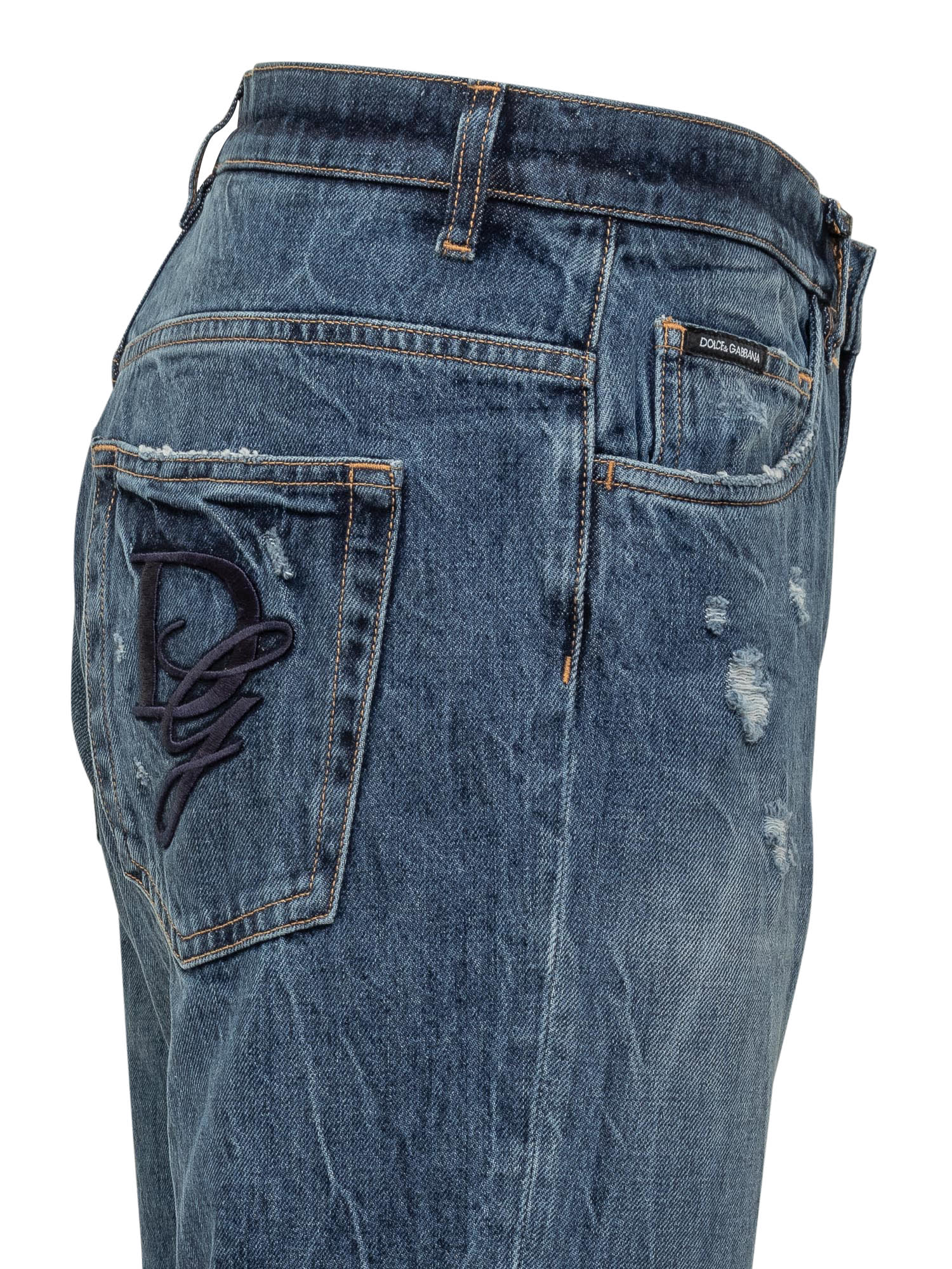 Shop Dolce & Gabbana Jeans In Denim