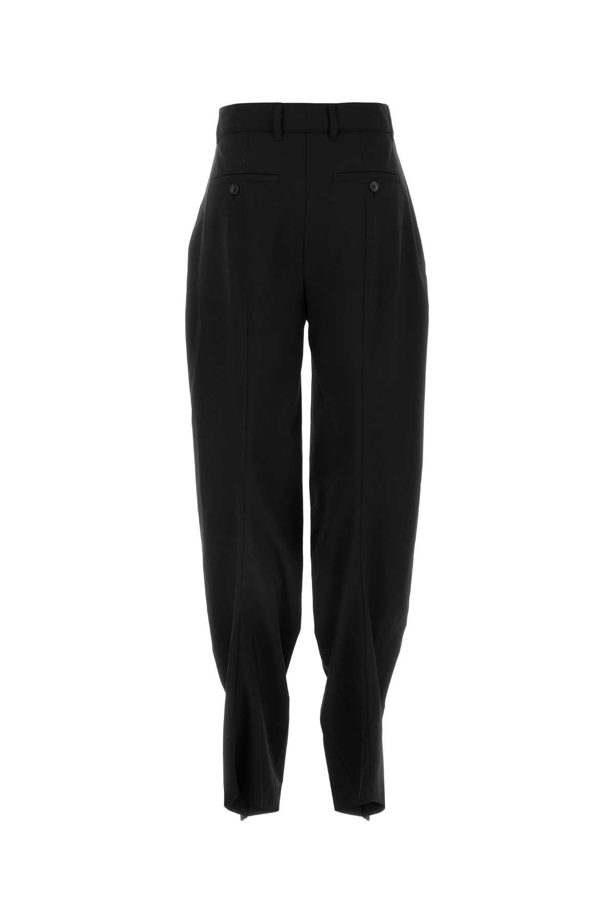 Shop Y/project Black Stretch Polyester Blend Pant