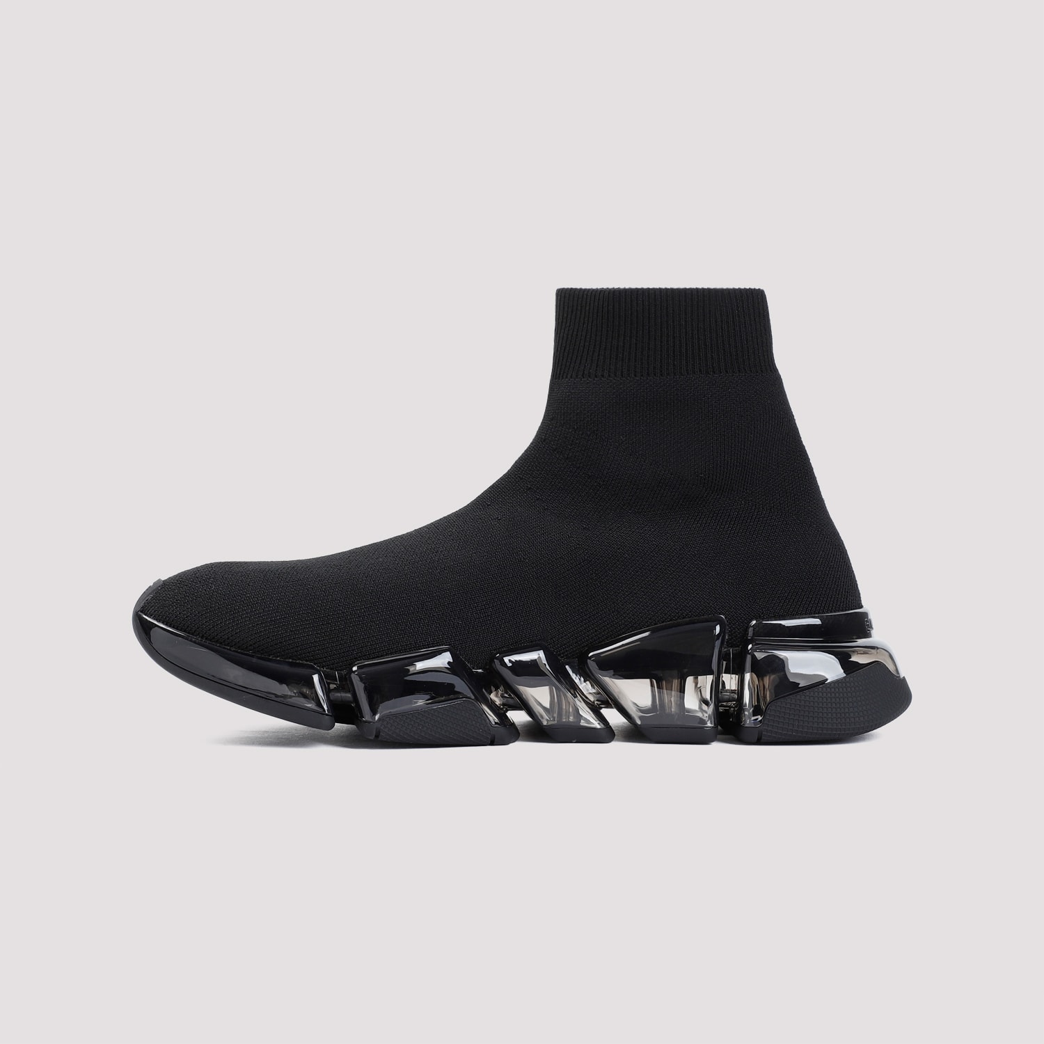 Shop Balenciaga Speed 2.0 Stencil Sneakers In Black