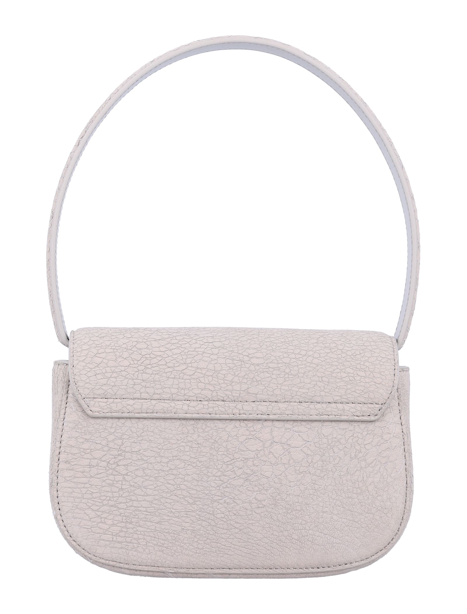 Shop Diesel 1dr Chain Bag In Grey