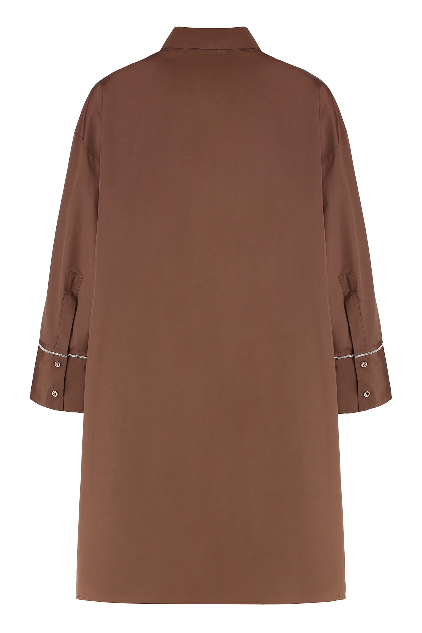 Shop Peserico Oversize Shirt