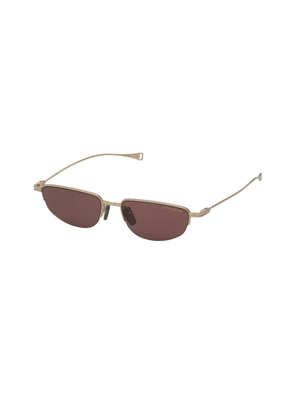 Dita Lancier Lsa 131 01 Gold Sand Polarizzato Sunglasses In Brown