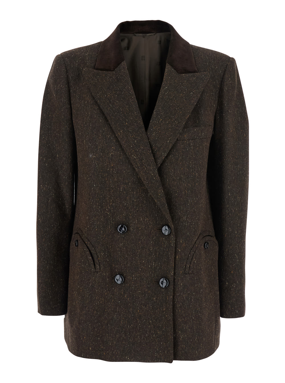 Blazé Milano Winibelle Everynight Blazer In Brown