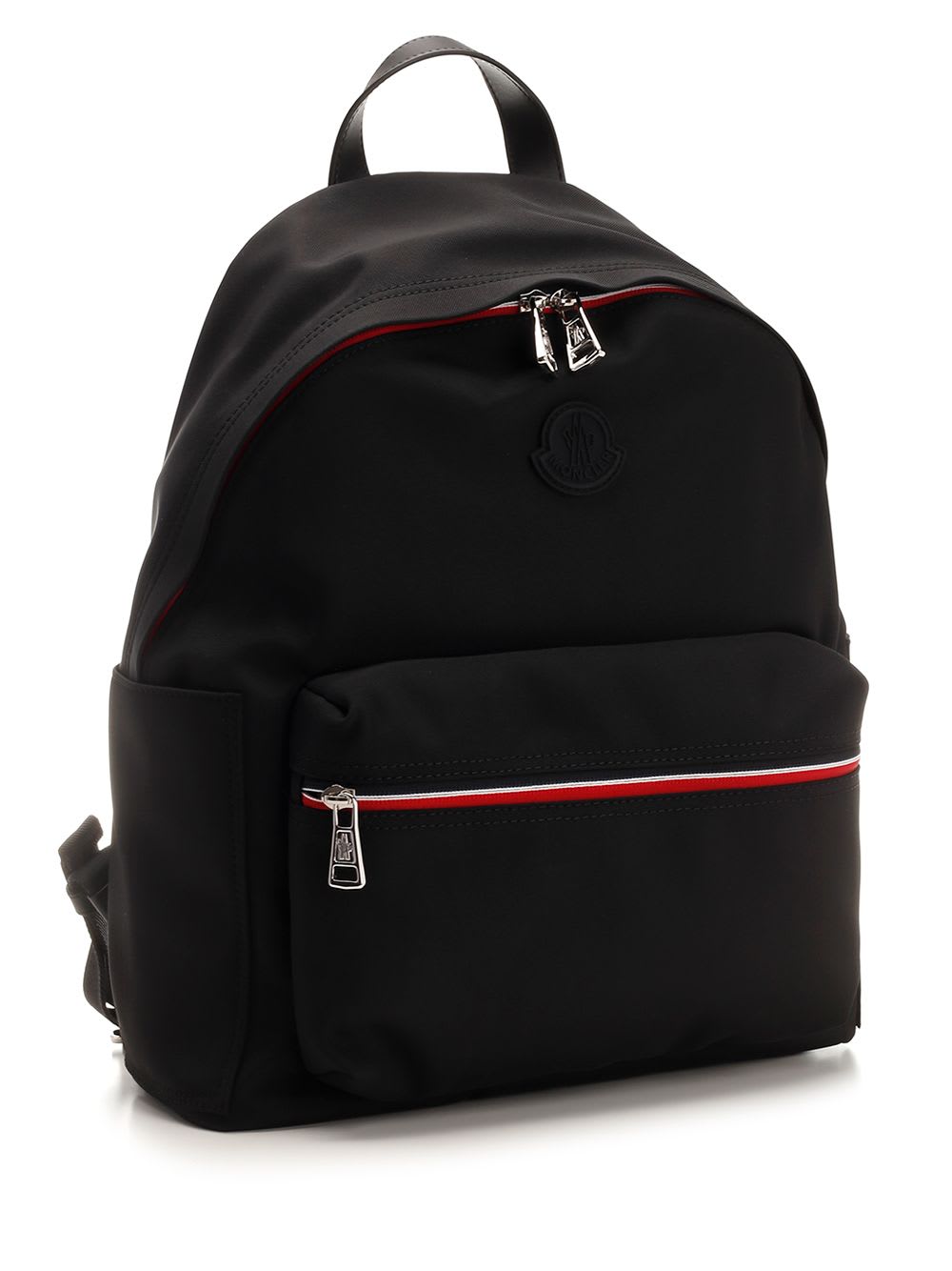 Shop Moncler Black Nylon Blend New Pierrick Backpack