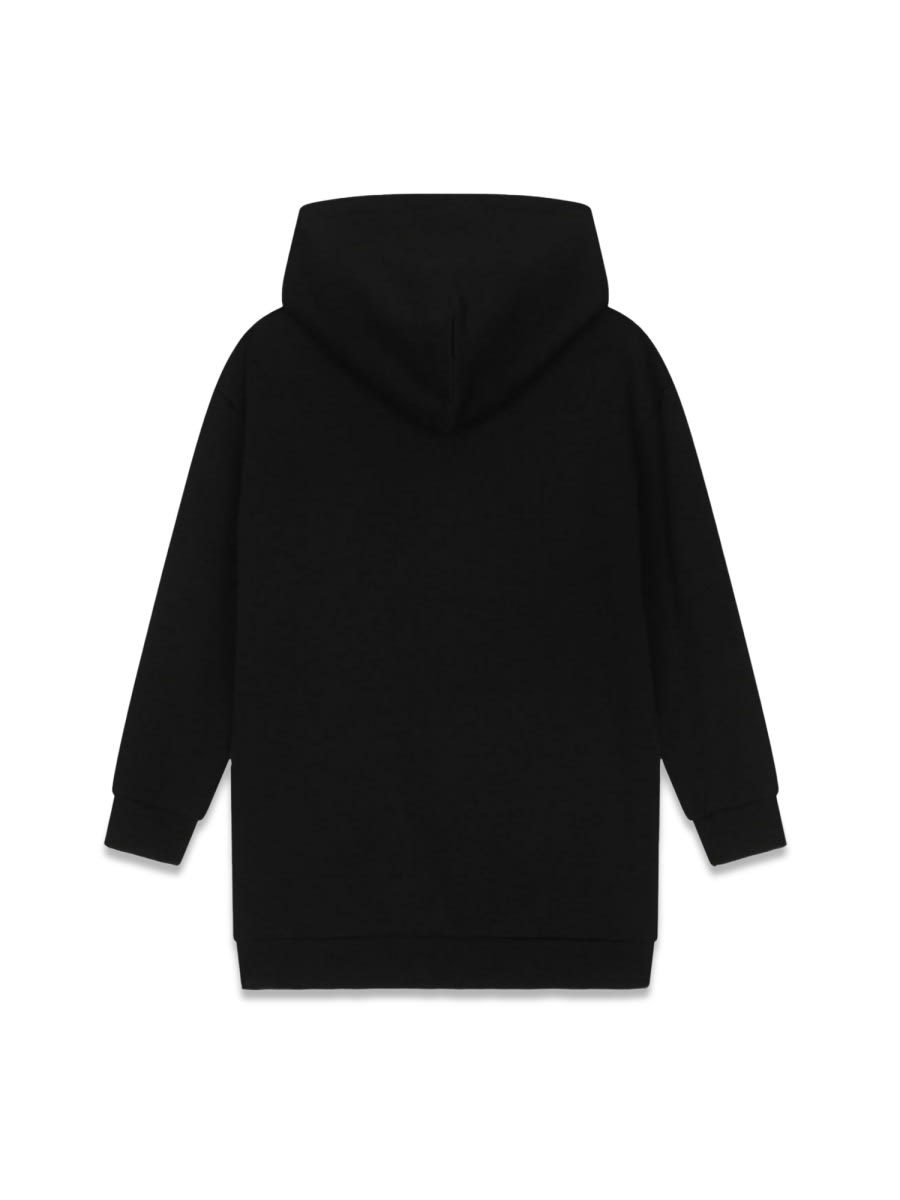 Dolce & Gabbana Gianpiero Dalessandro Collab Hooded Dress In Black