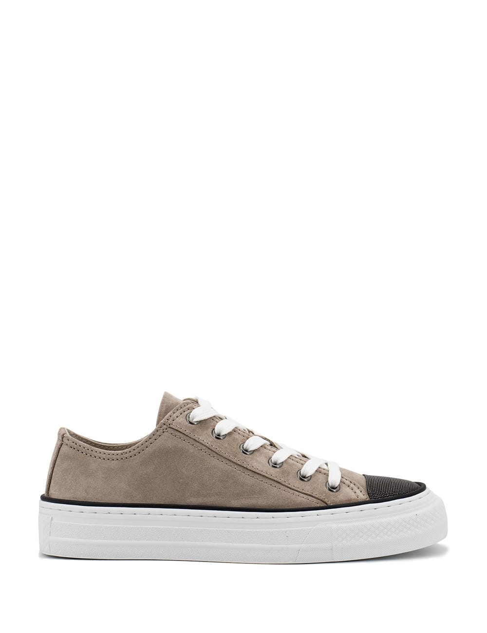 Shop Brunello Cucinelli Sneakers In Walnut