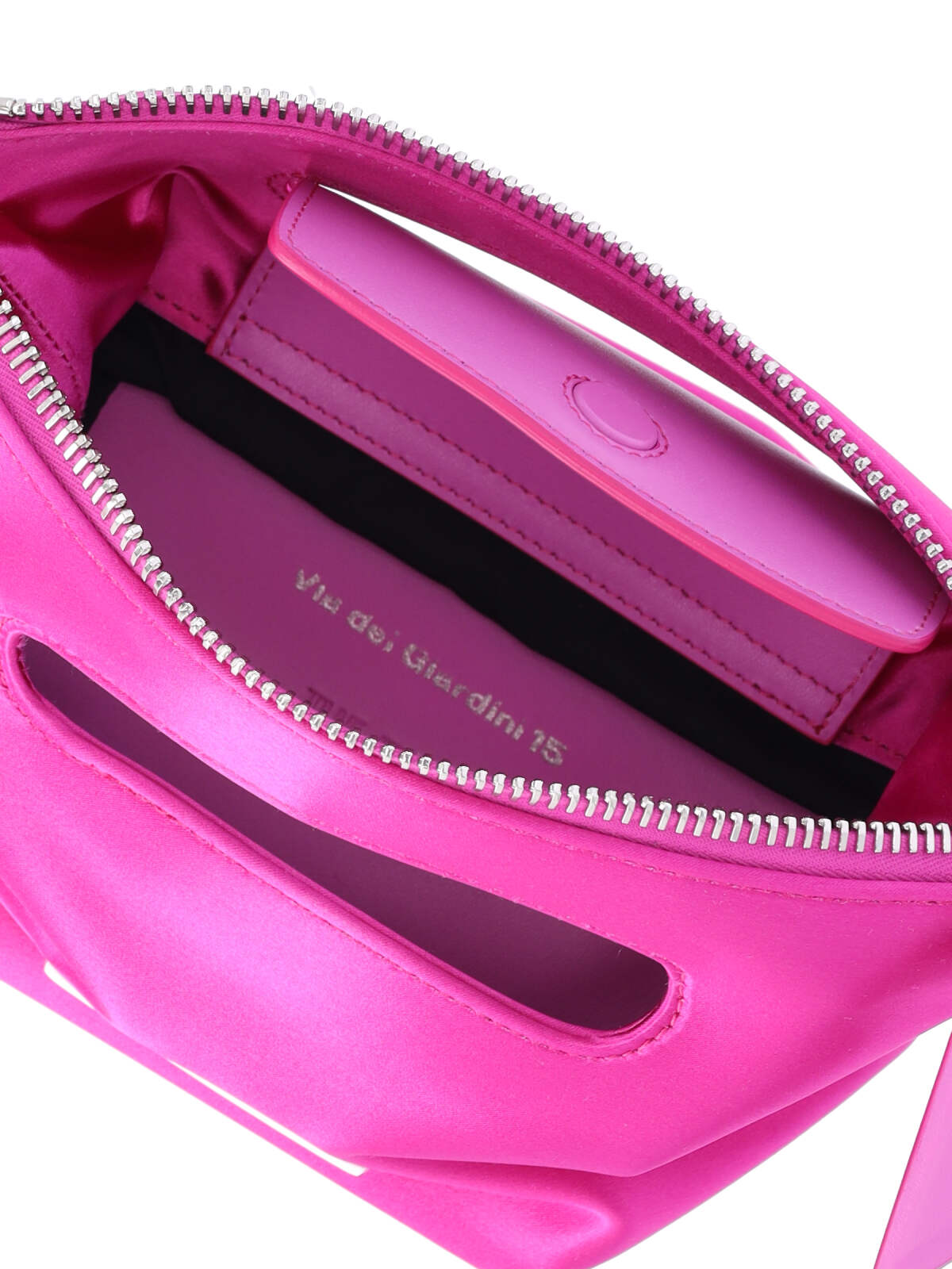 Shop Attico Via Dei Giardini 15 Mini Bag In Purple