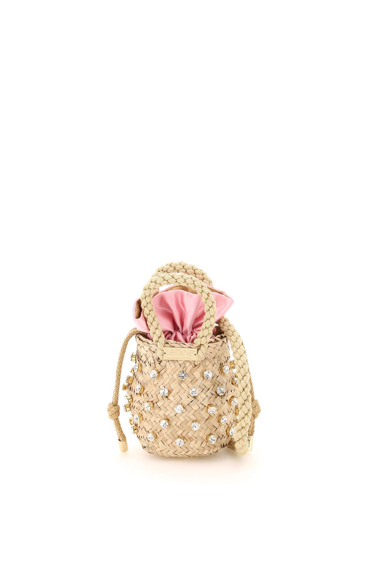 Le Niné Tiny Crystal Mini Basket Bag