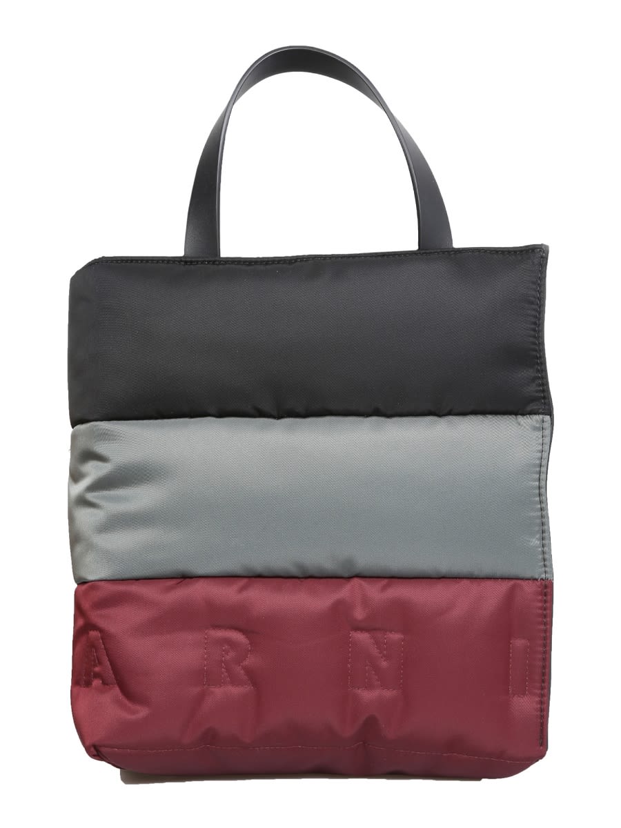 Shop Marni Small Soft Museum Bag In Multicolour