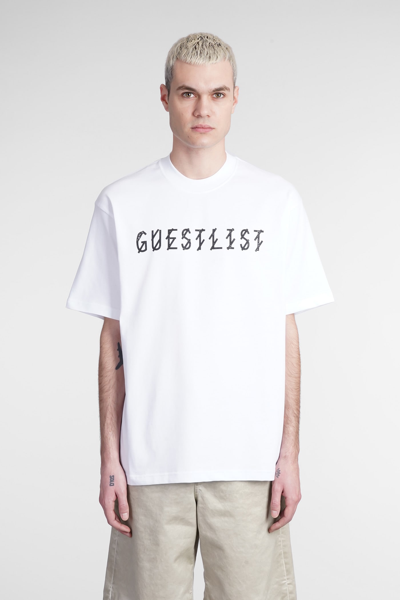 44 Label Group Graphic-print Short-sleeve T-shirt In White