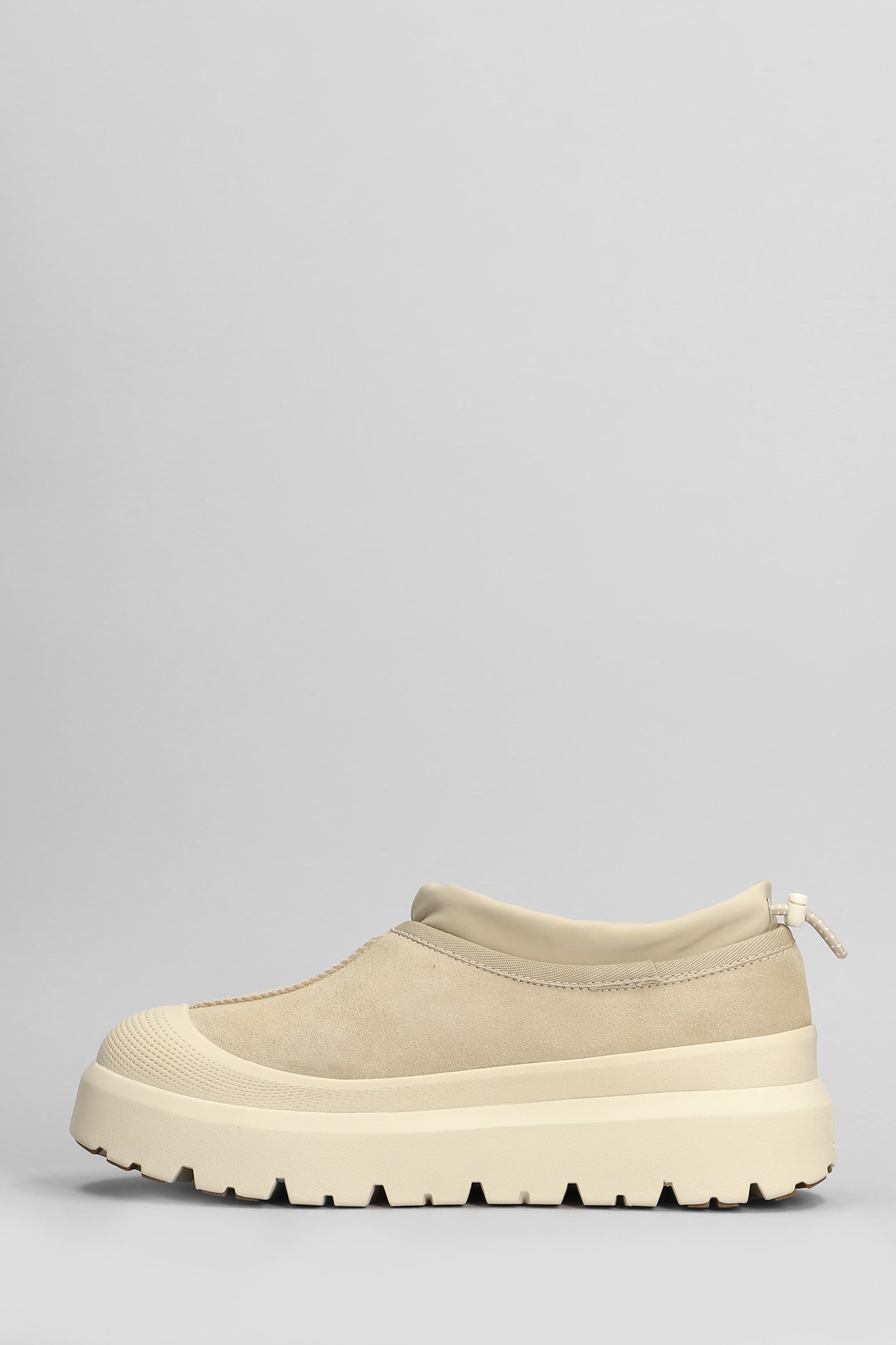 Ugg Slip-on Tasman Weather Hybrid In Pelle Scamosciata E Gomma Sabbia Uomo