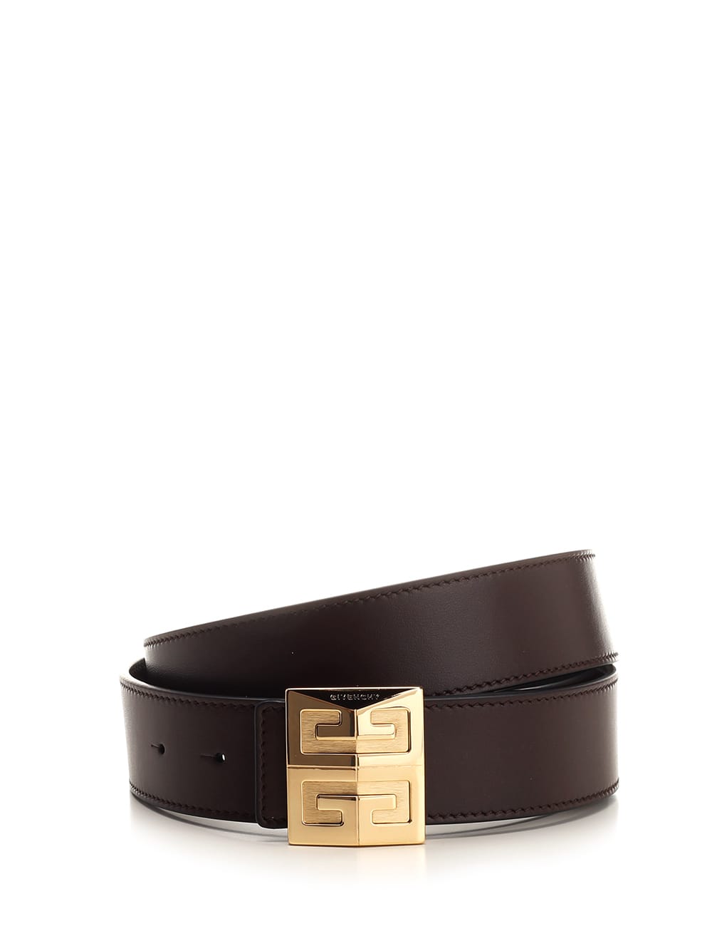 Givenchy 4g Reversible Belt In Brown