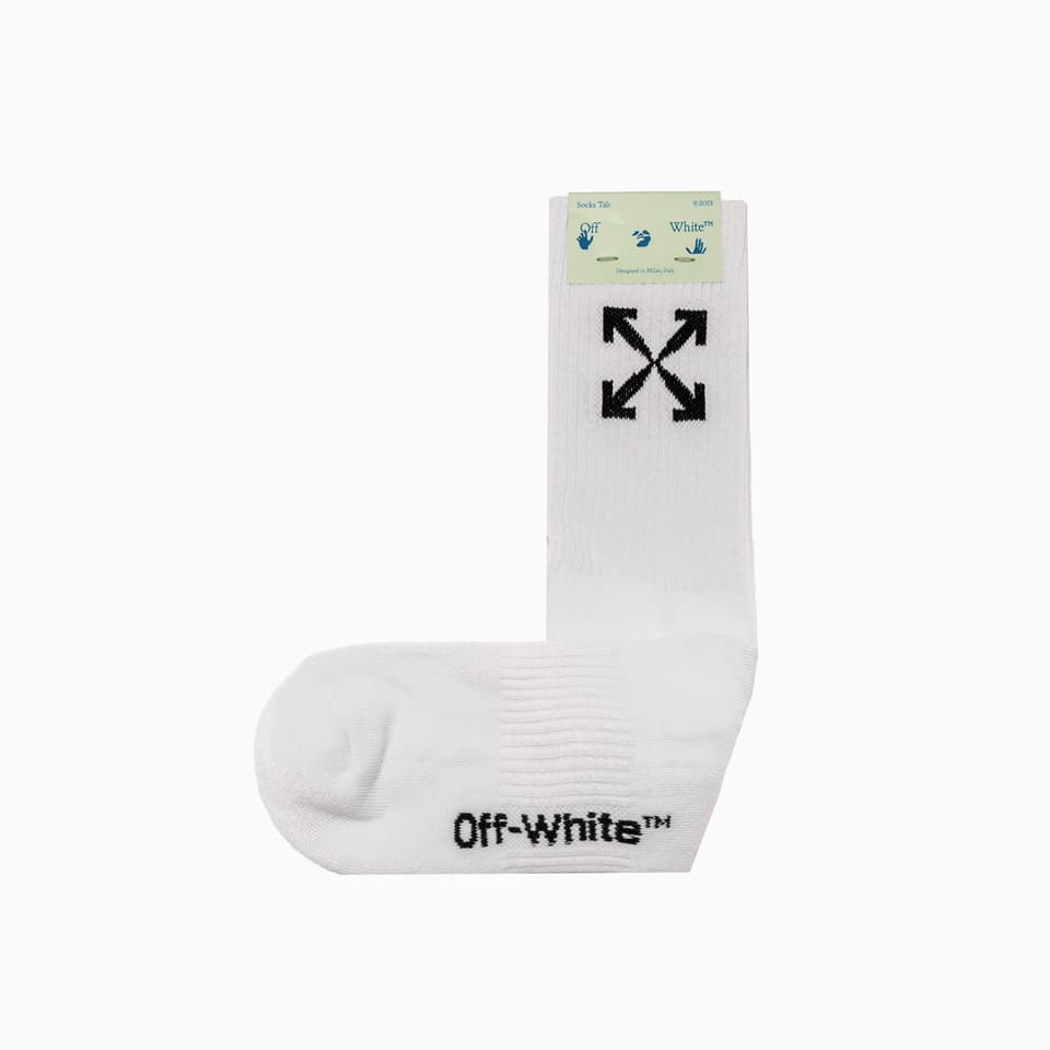 Off-white Arrow Mid Sport Socks Omra024r21kni001 In 0110