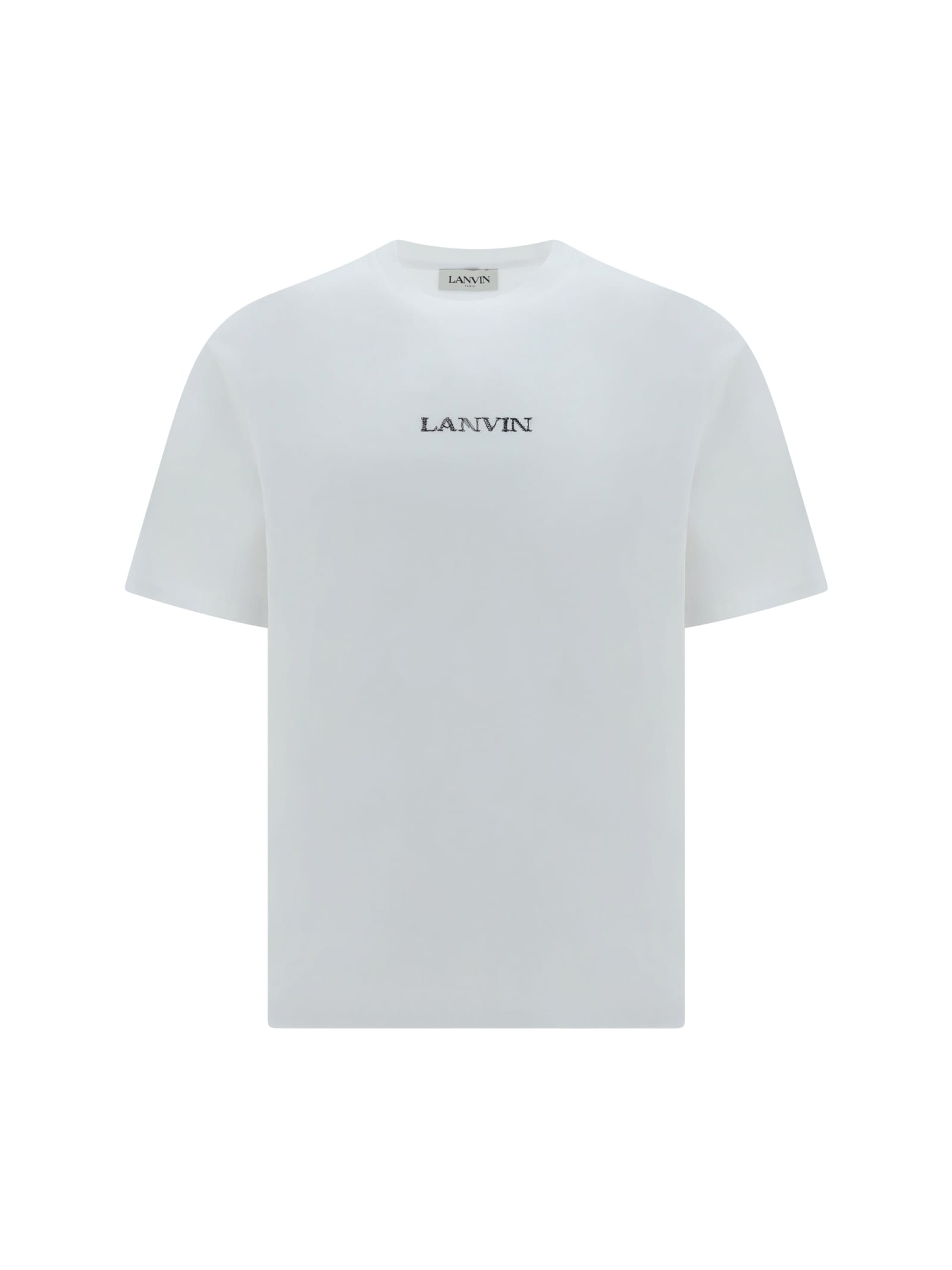 Shop Lanvin T-shirt In Optic White
