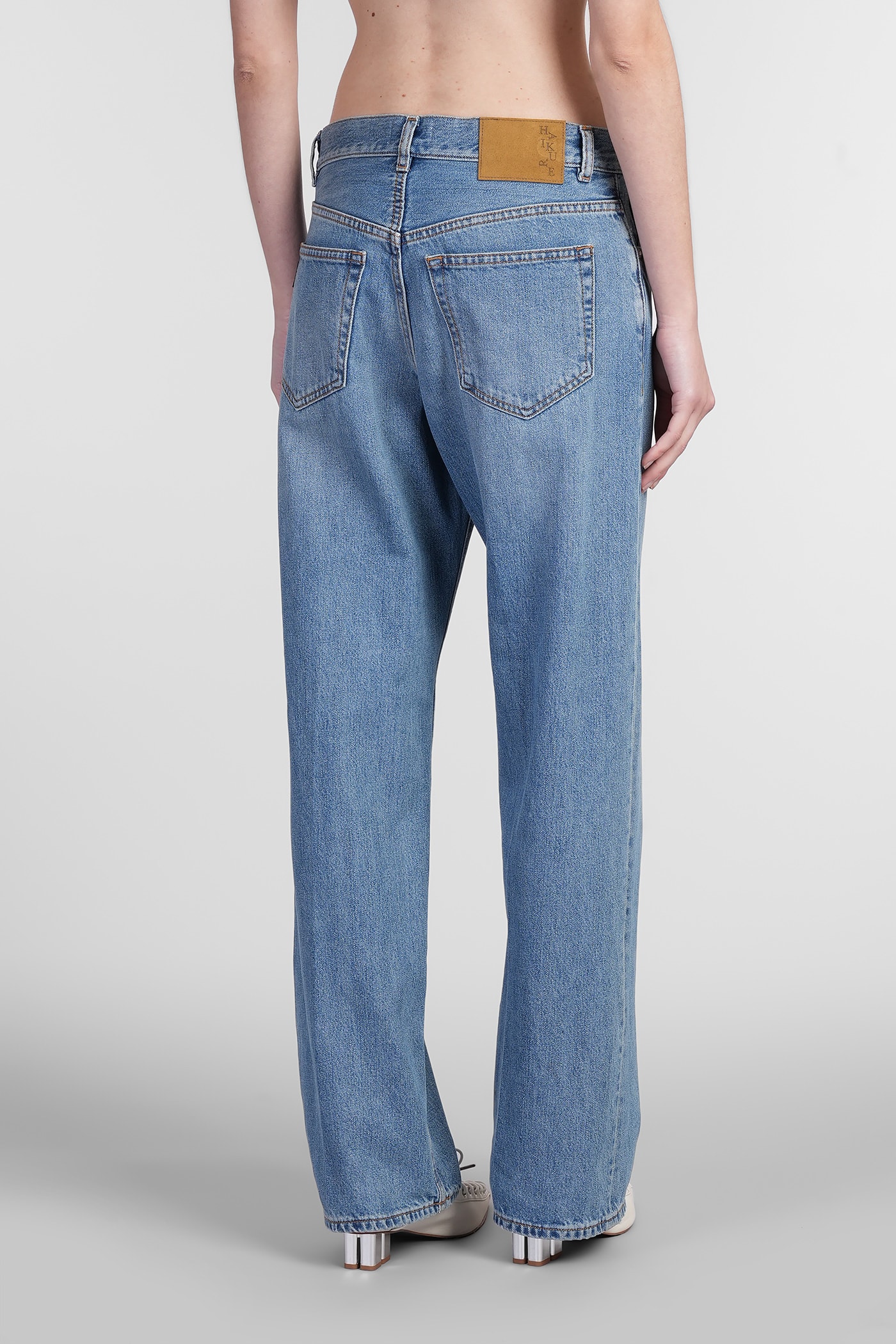 Haikure Cleo Straight Jeans In Blue