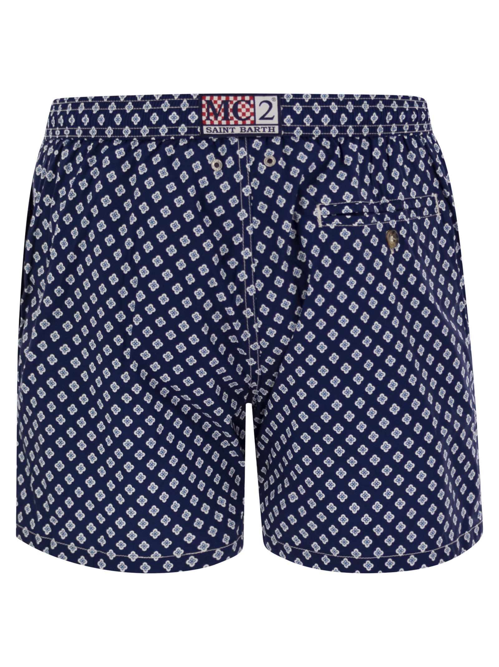 Mc2 Saint Barth Comfort Light Swimwear With Print