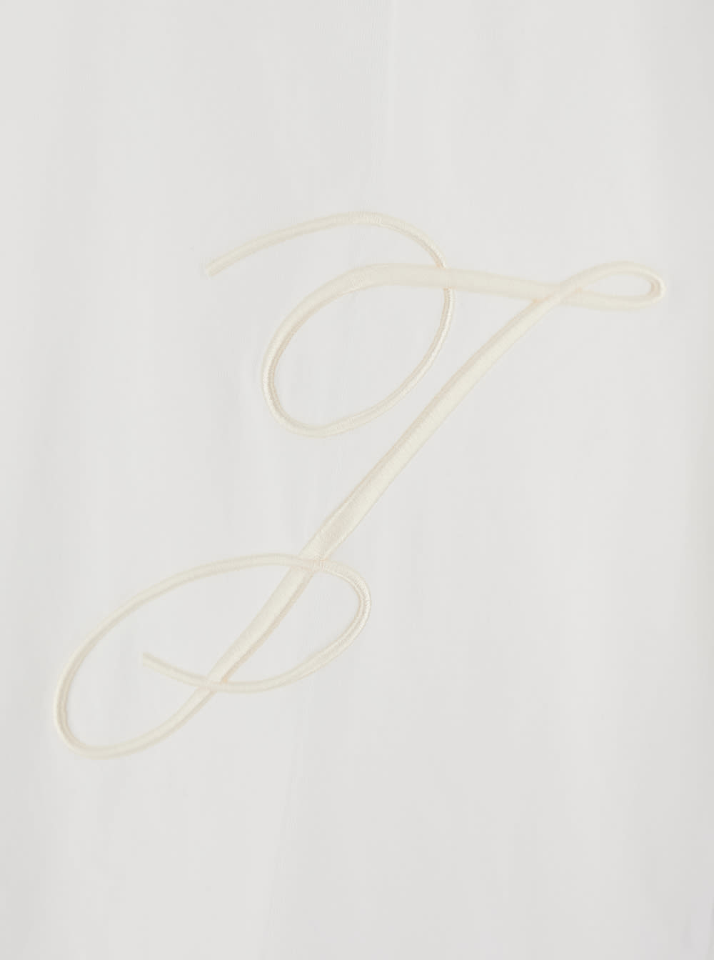 Jacquemus Le T-shirt Club White T-shirt With Logo J On The Front In Cotton Man In White