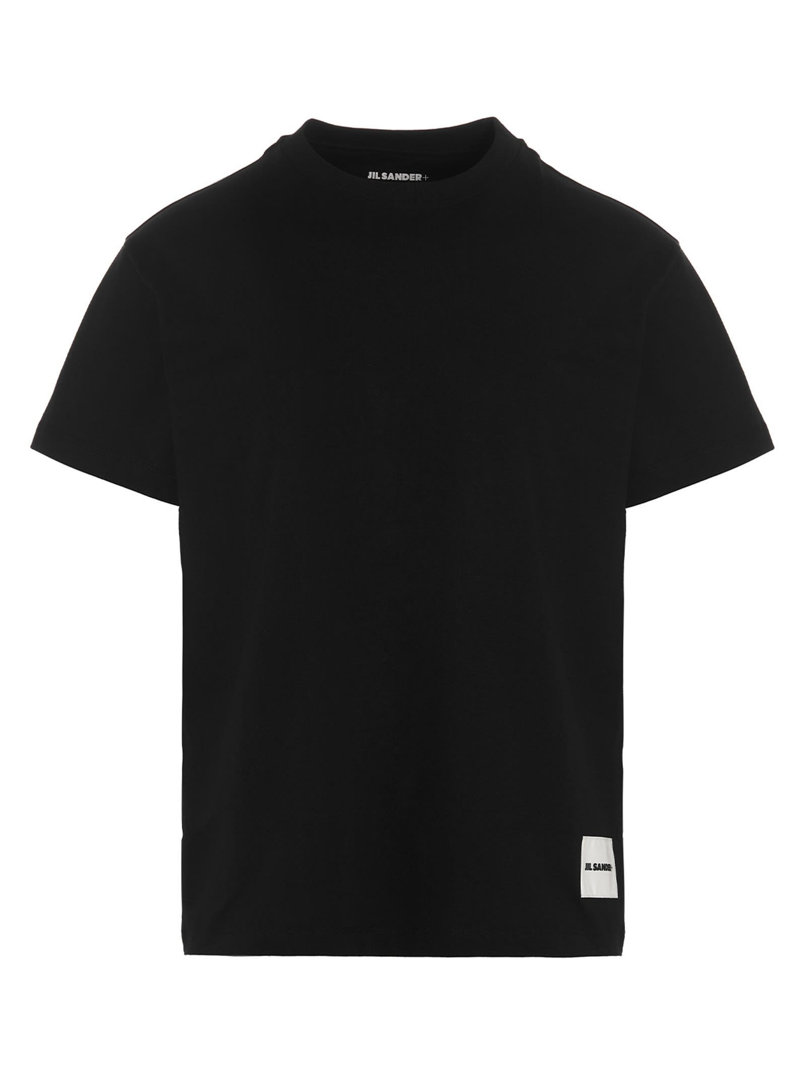 Shop Jil Sander Logo T-shirt Pack Of 3 In Black