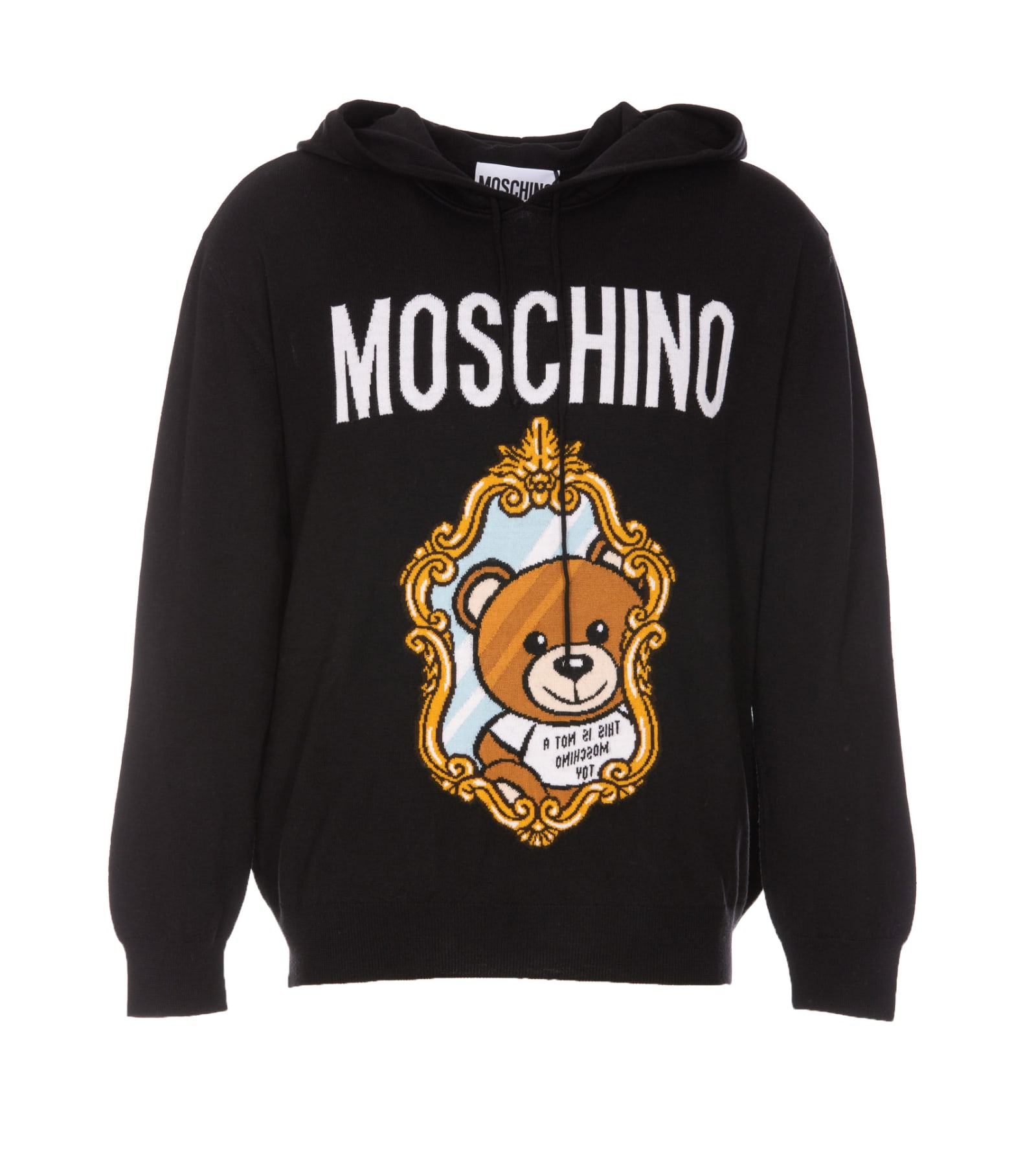 Moschino Mirror Teddy Bear Sweater