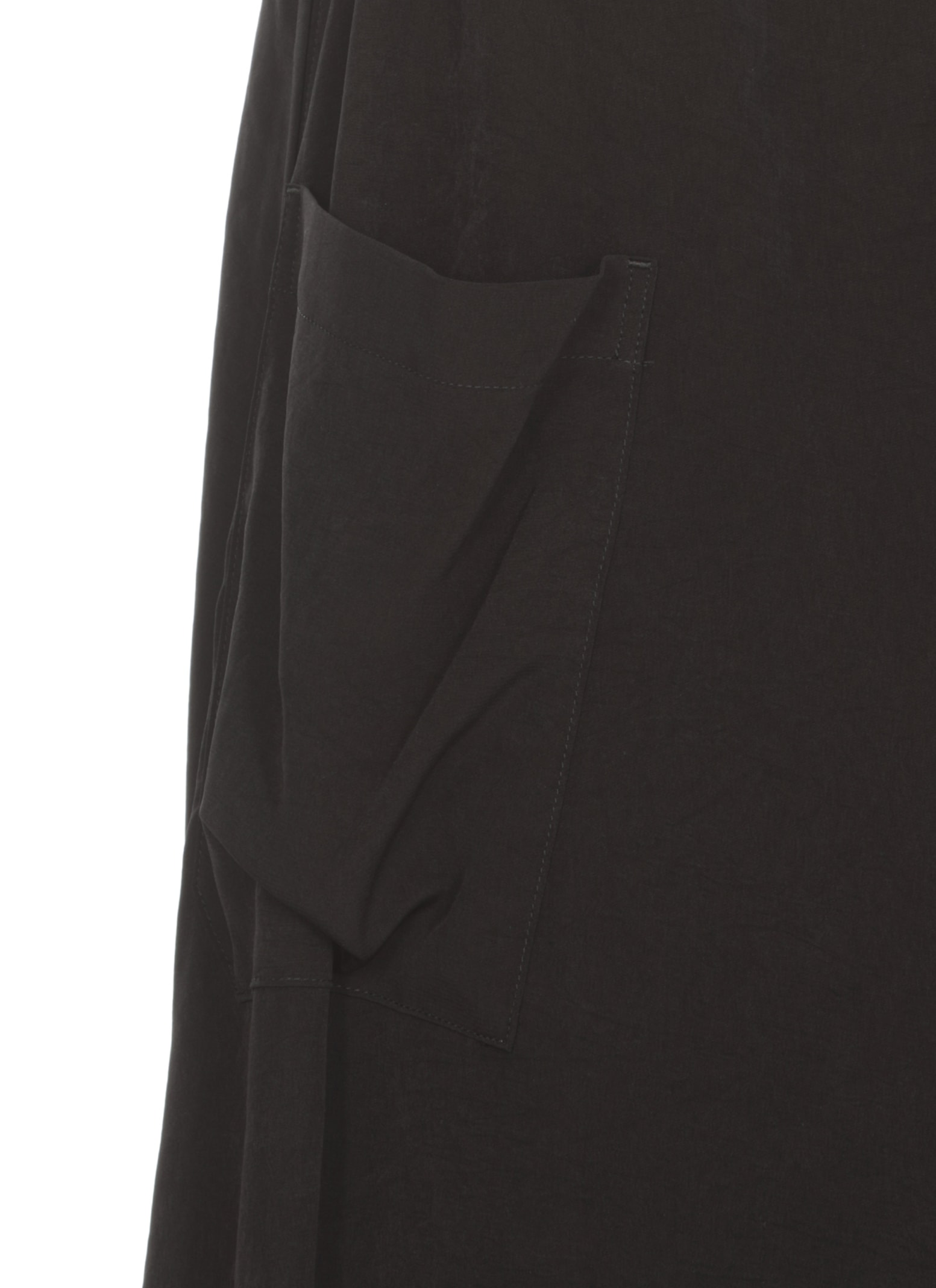 Shop Y's Asymmetric Skirt In Black