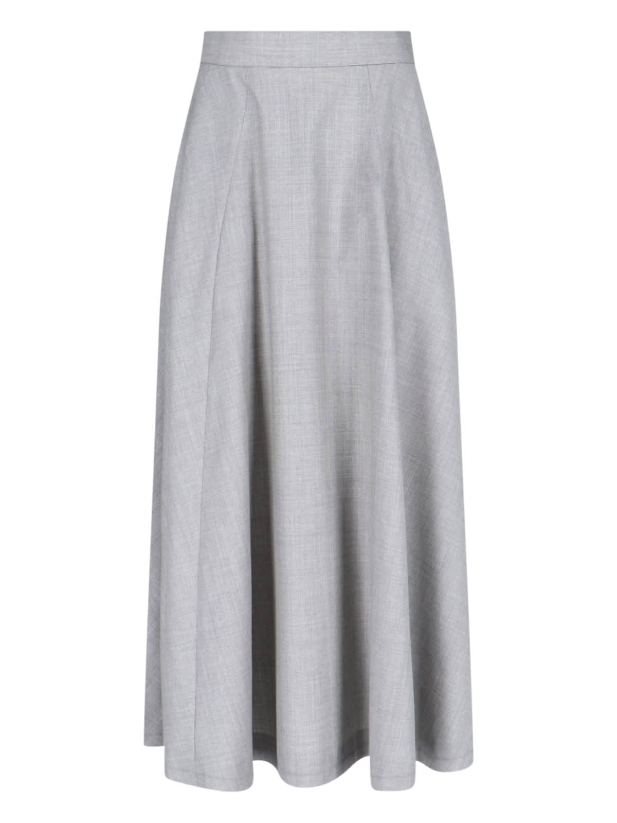 Flared Maxi Skirt