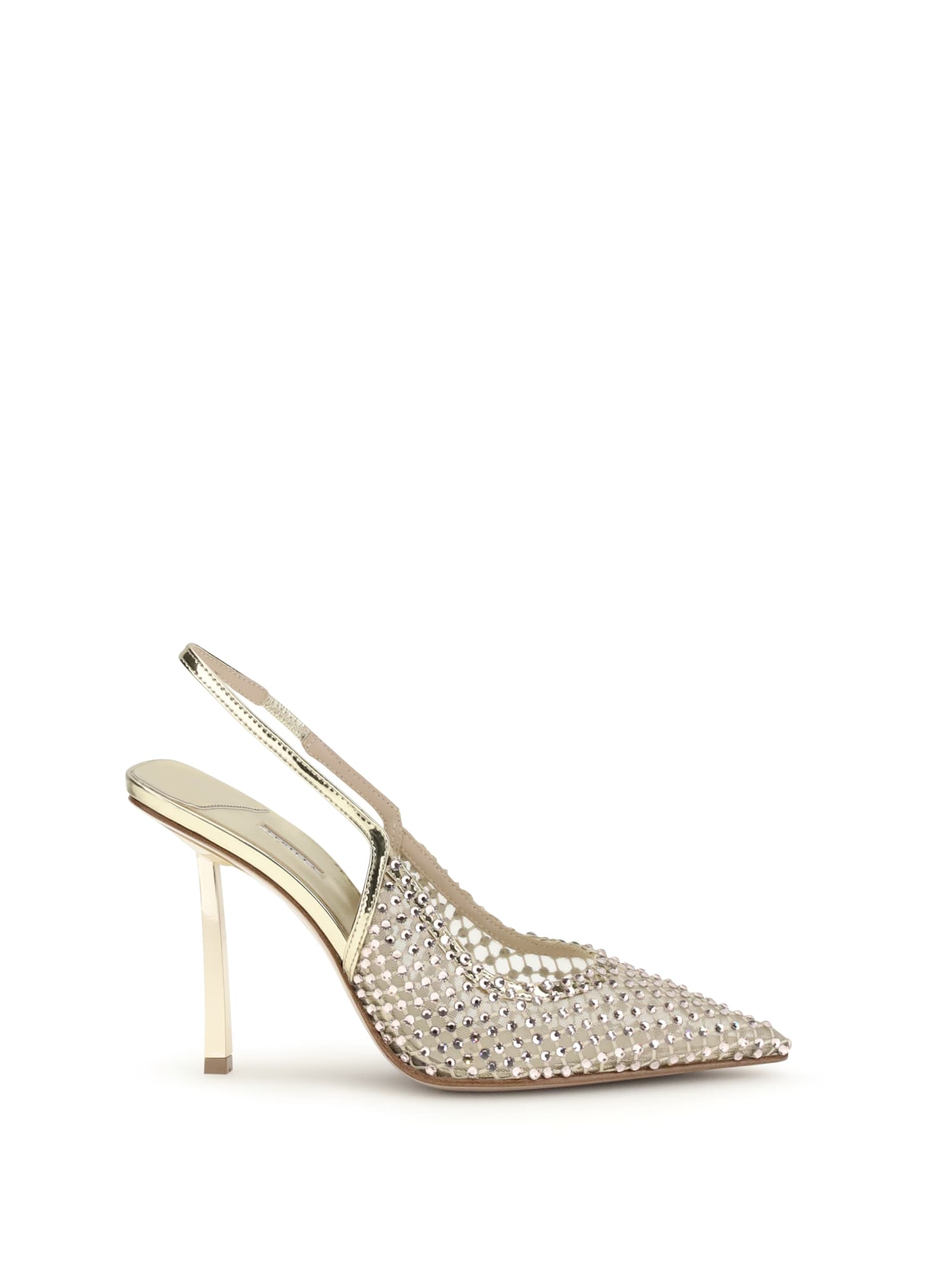 Le Silla Gilda Pumps In Silver