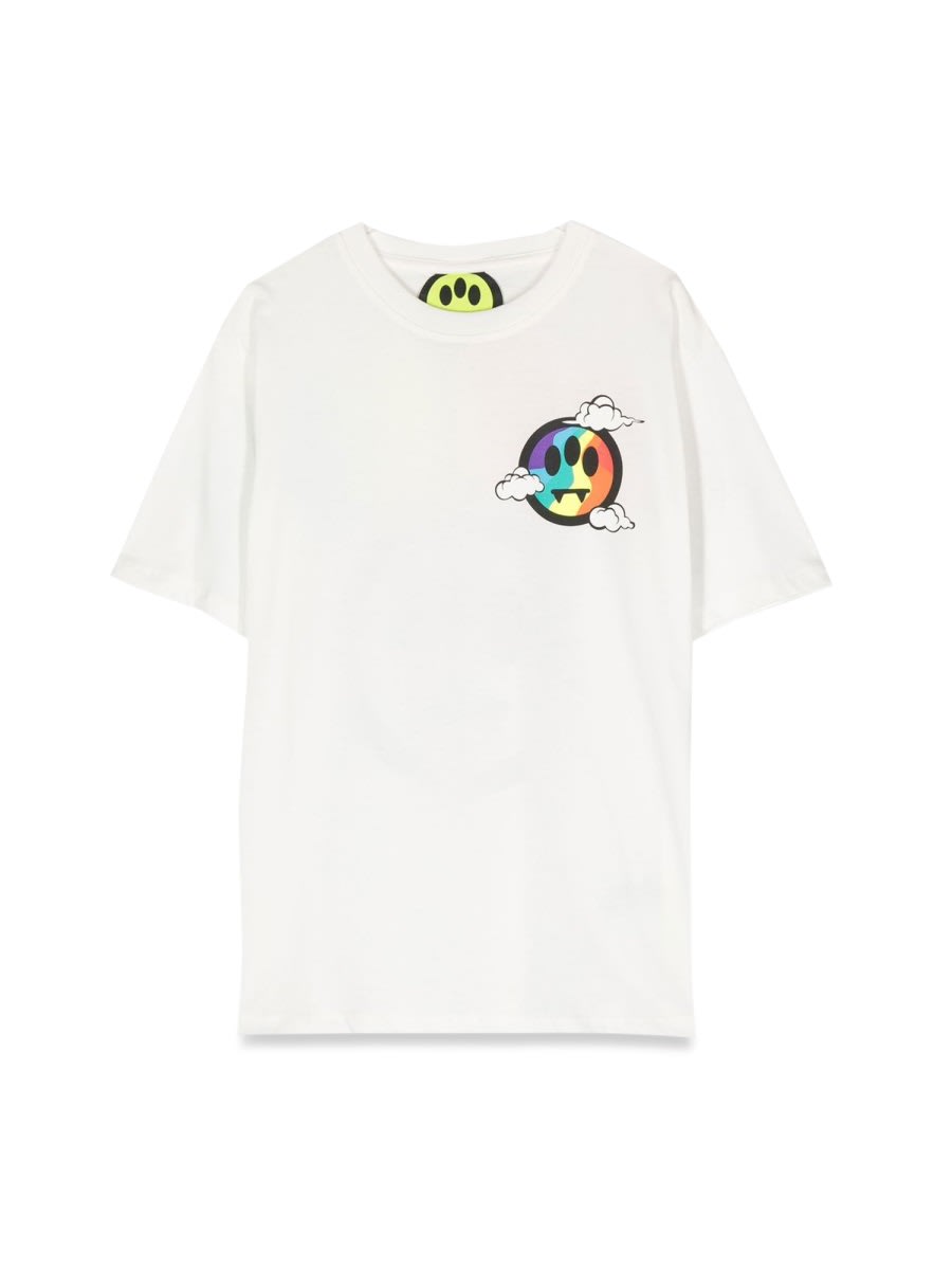 Barrow Kids' Jersey T-shirt In Ivory