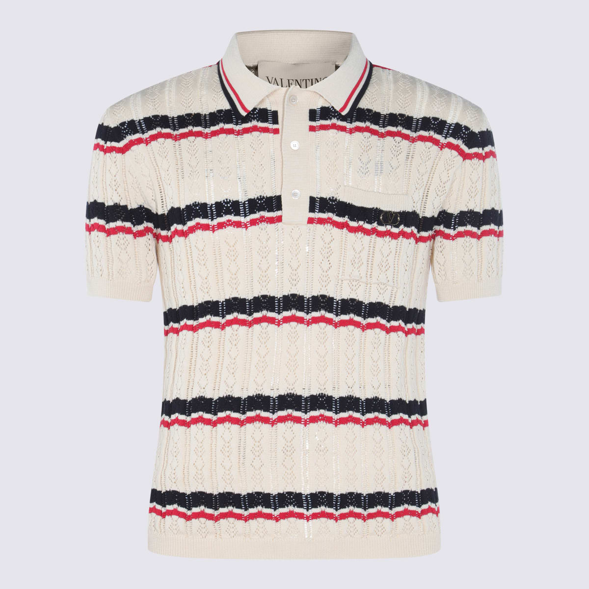Multicolor Cotton Polo Shirt