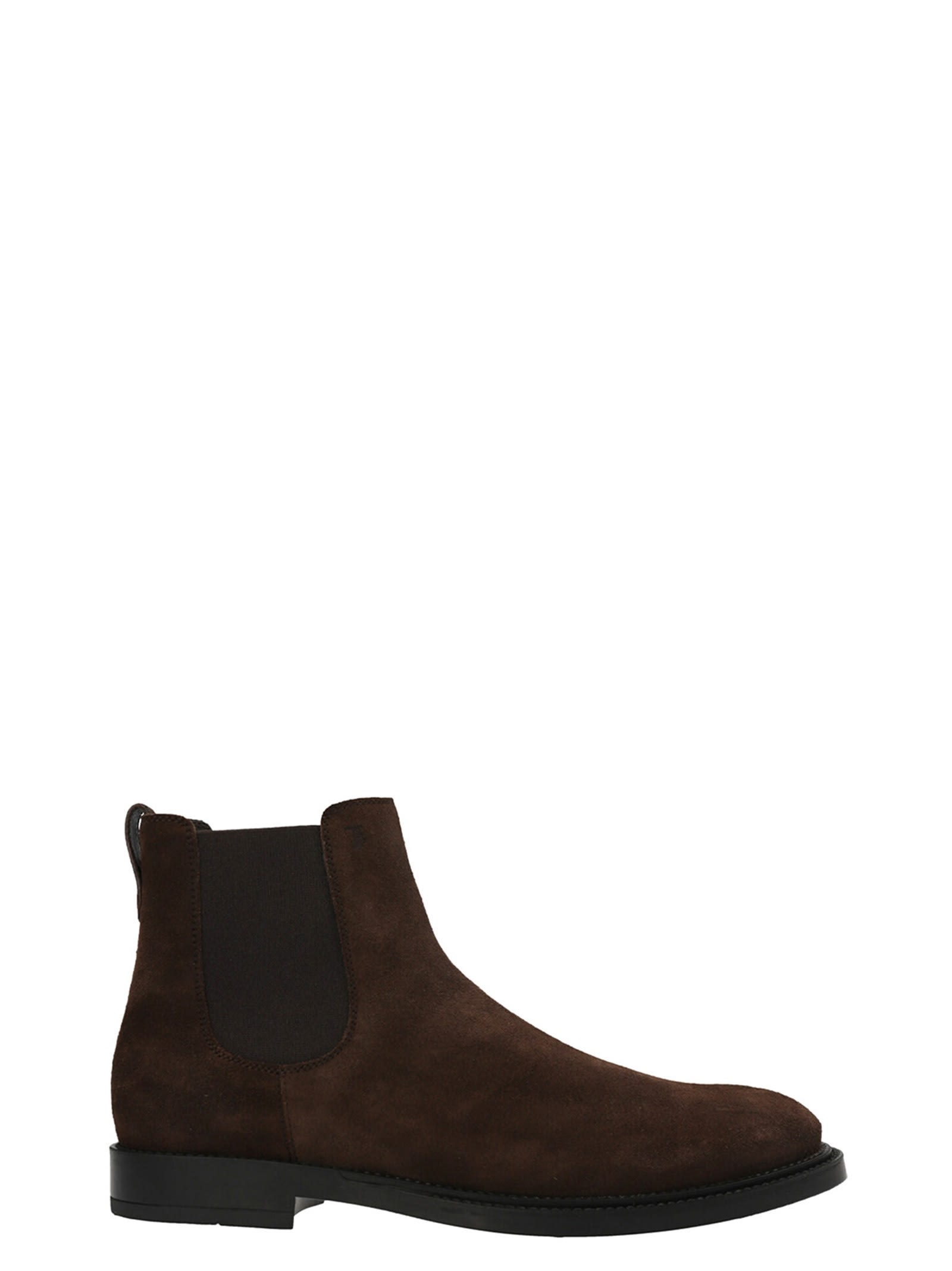 Shop Tod's Chelsea Ankle Boots In Brown