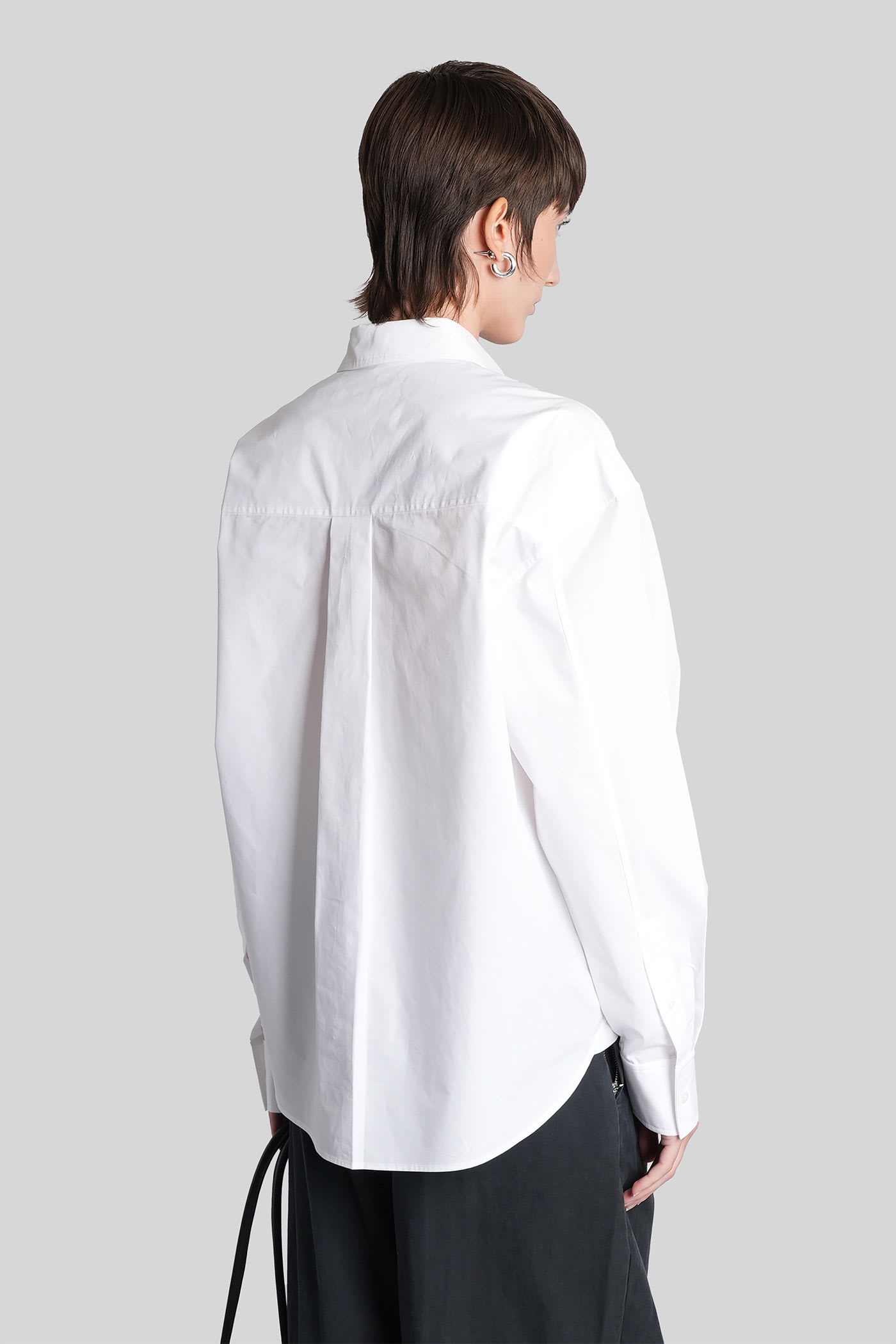 Alexander Wang Shirt In White Cotton In White