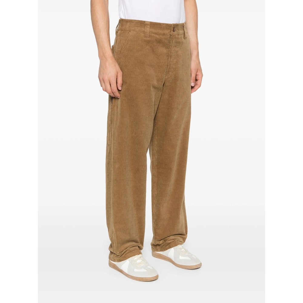Apc A.p.c. Brown Corduroy Trousers In Brown