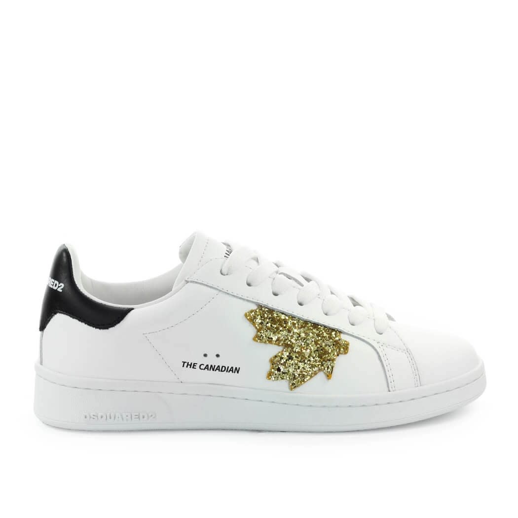 Dsquared2 Boxer White Gold Sneaker