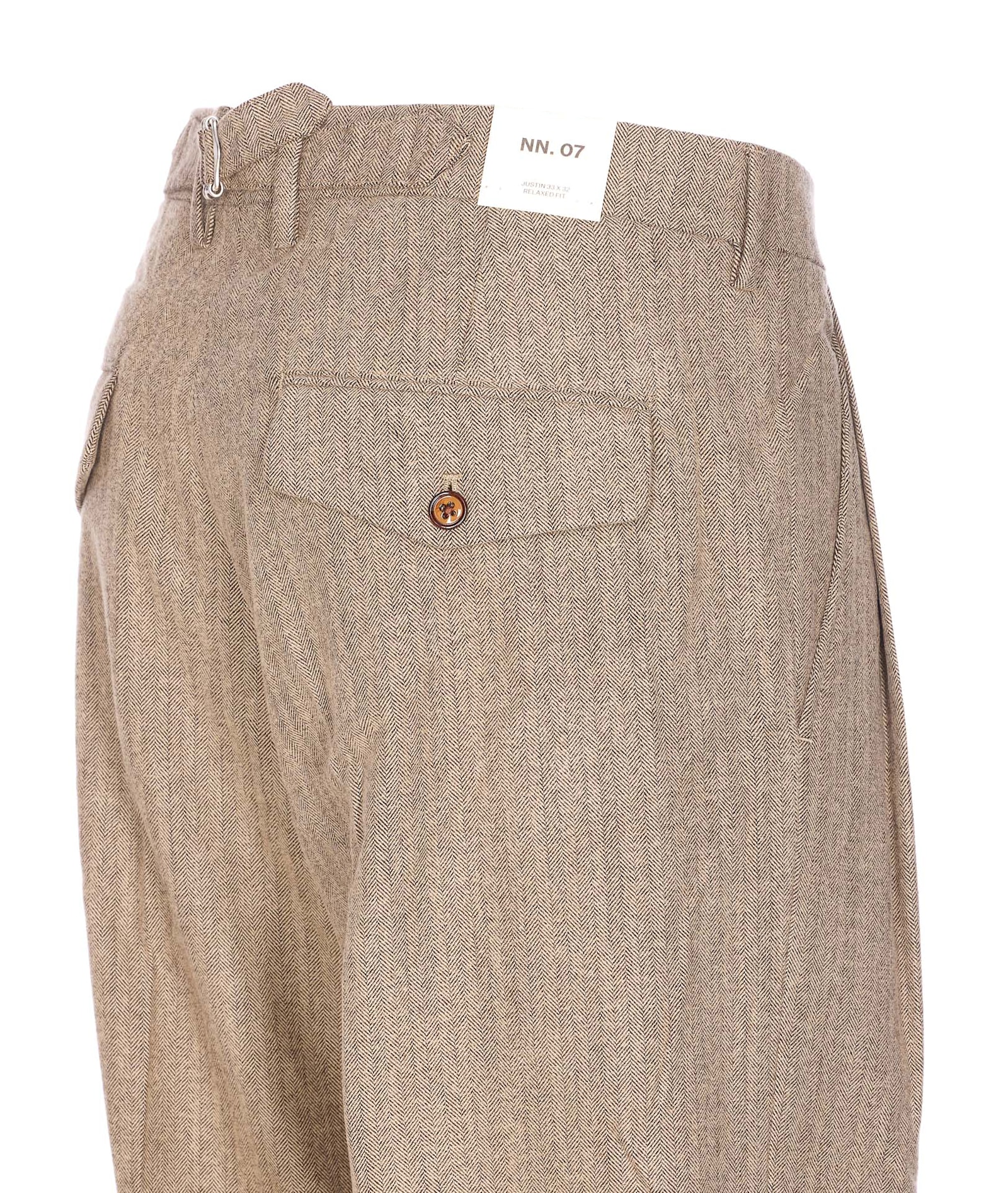 Nn07 Justin Pants In Neutral