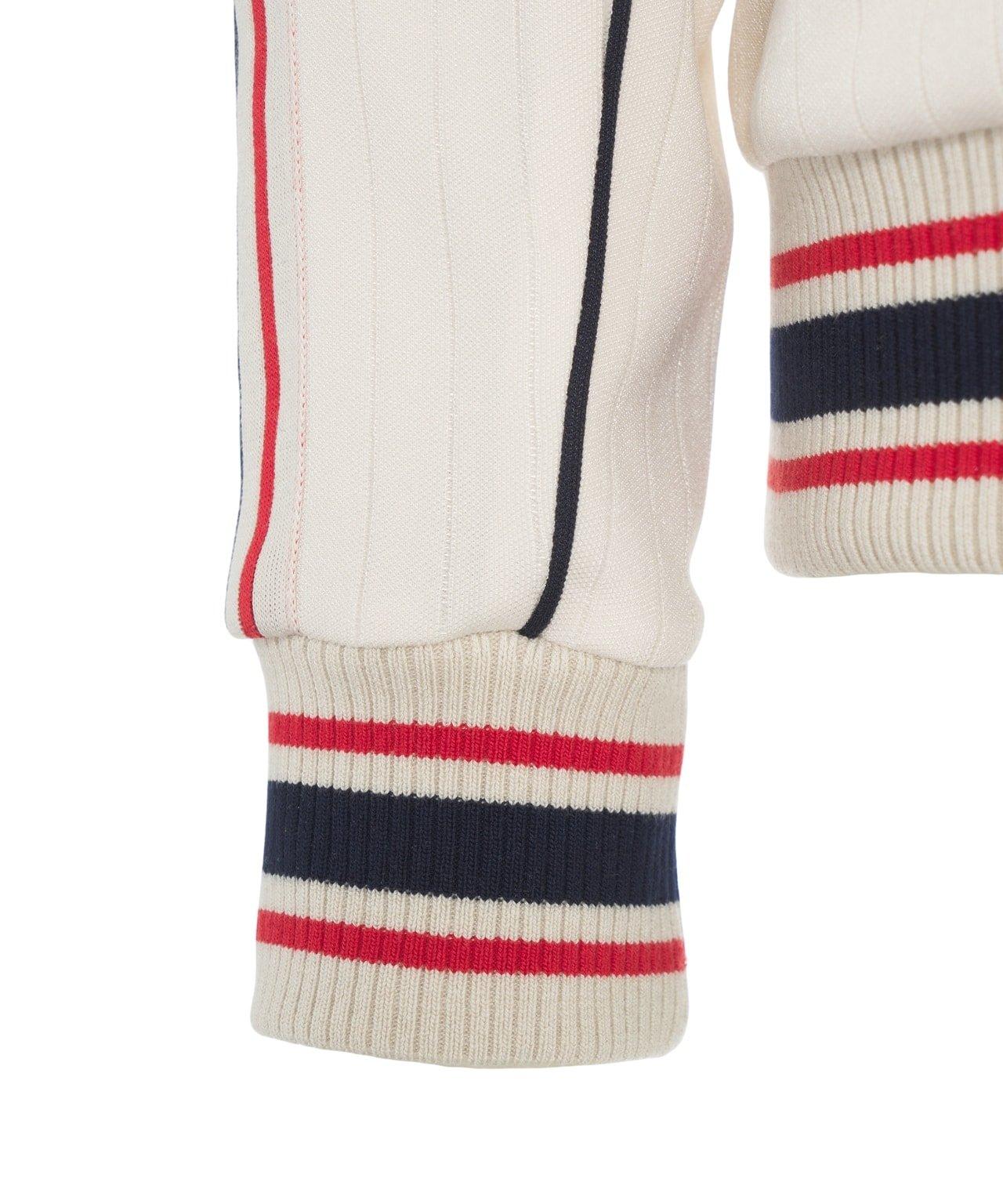 Golden Goose Track Sweatshirt With Contrasting Hem Edges