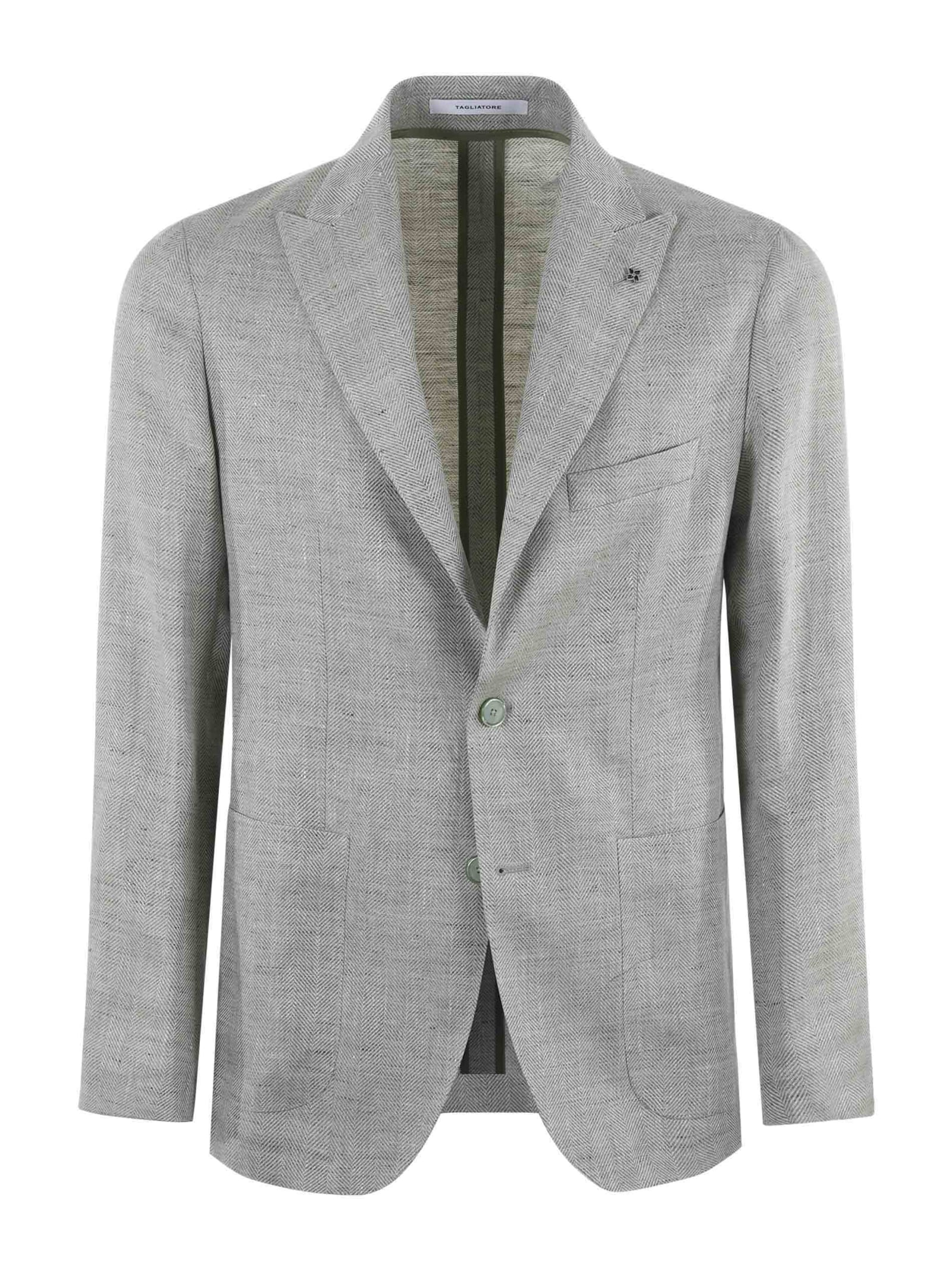 Tagliatore Jacket In Verde Chiaro