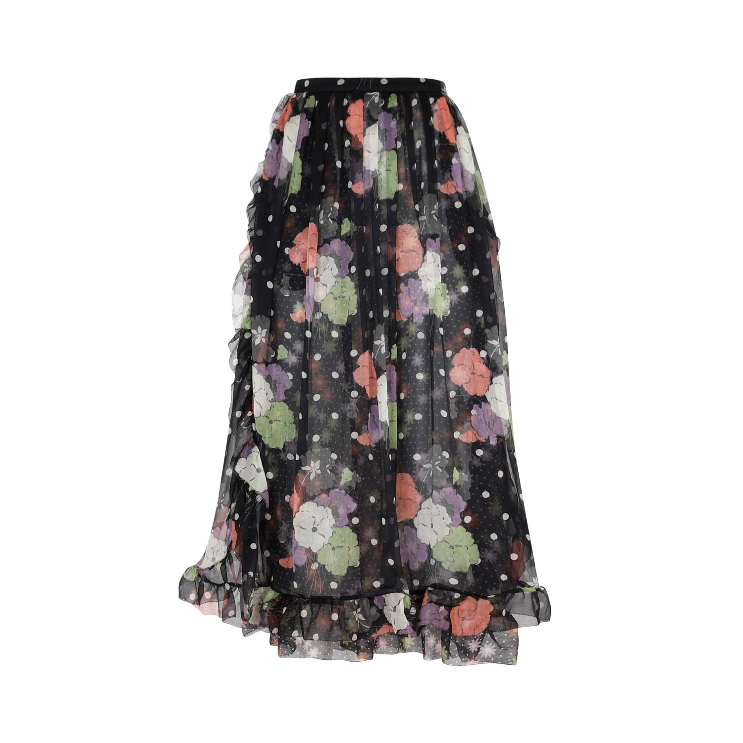 Shop Etro Silk Skirt