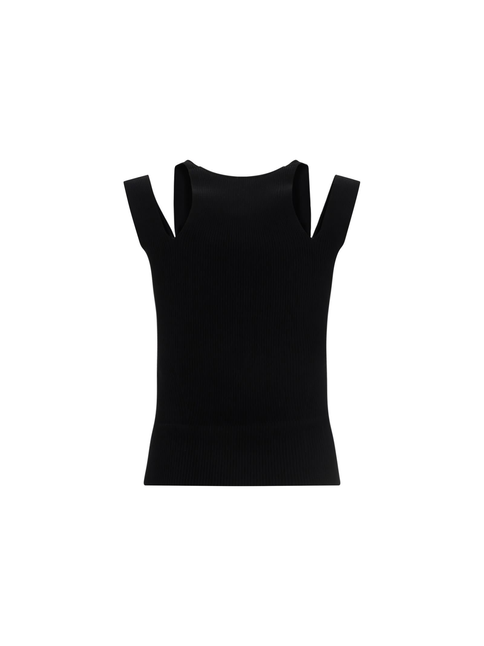 Shop Alexander Mcqueen Top In Black