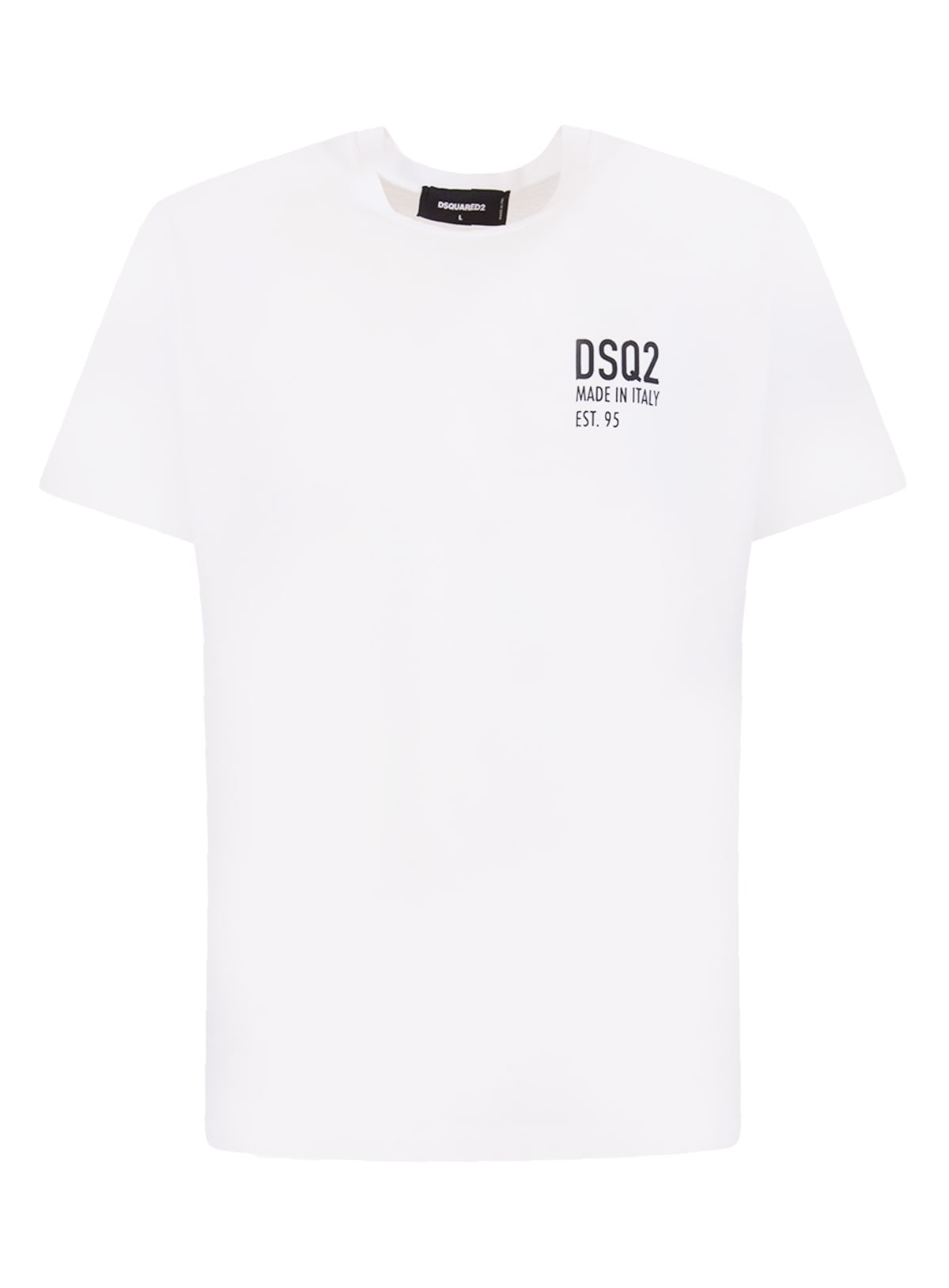 DSQUARED2 DSQUARED MADE IN ITALY T-SHIRT,S71GD1018S23009 100