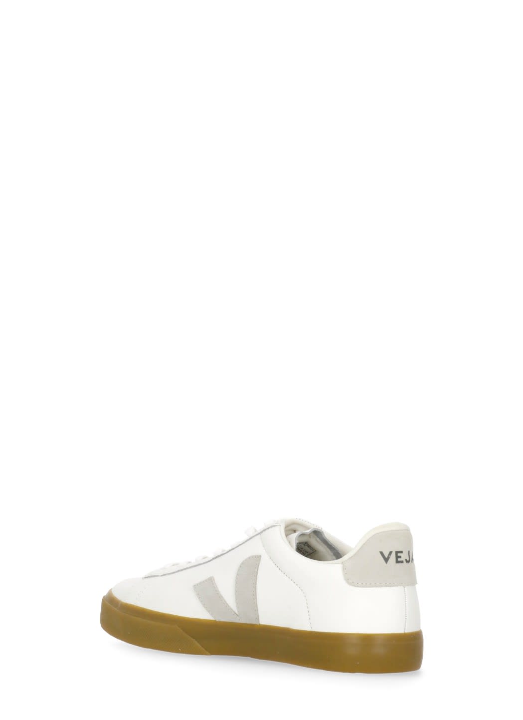 Veja Campo Chtomefree Leather Sneakers In White
