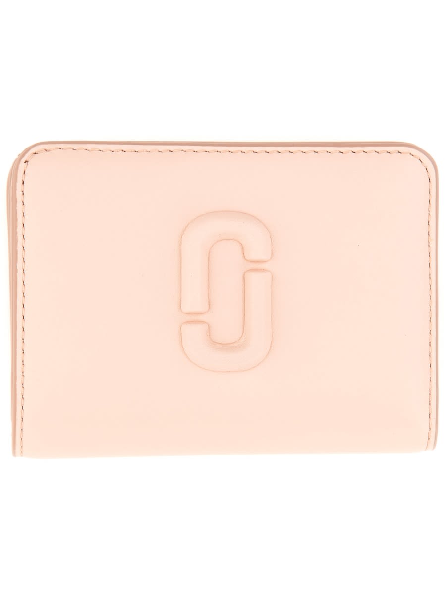 Shop Marc Jacobs Wallet With Logo In Pink