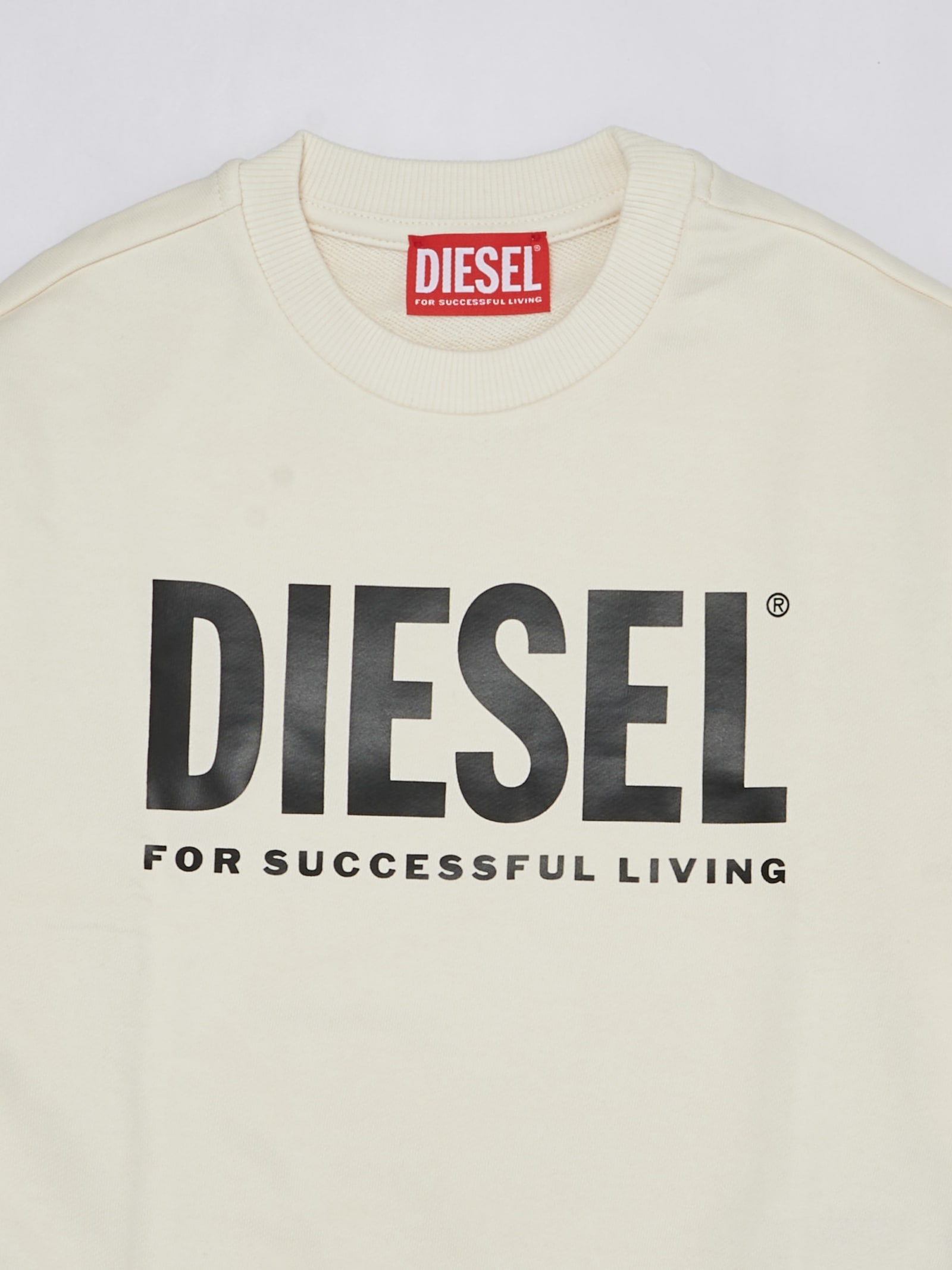 Shop Diesel Sweatshirt Sweatshirt In Burro