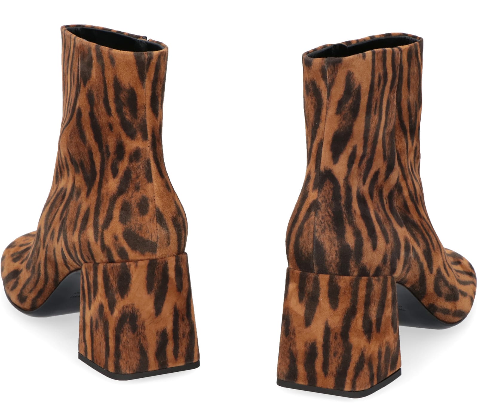 Miu Miu 80mm Leopard-print Ankle Boots In Animalier