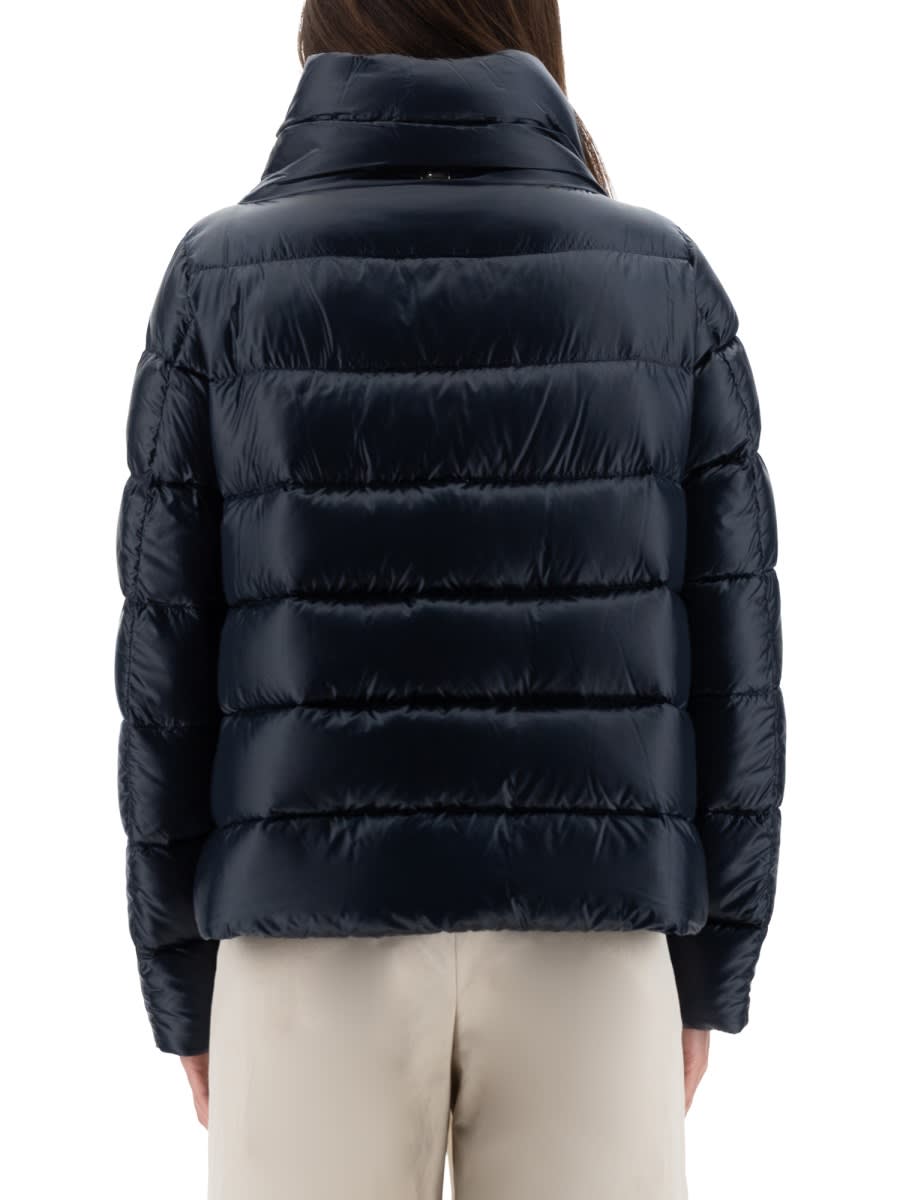 Herno Ultralight Nylon Hood In Black