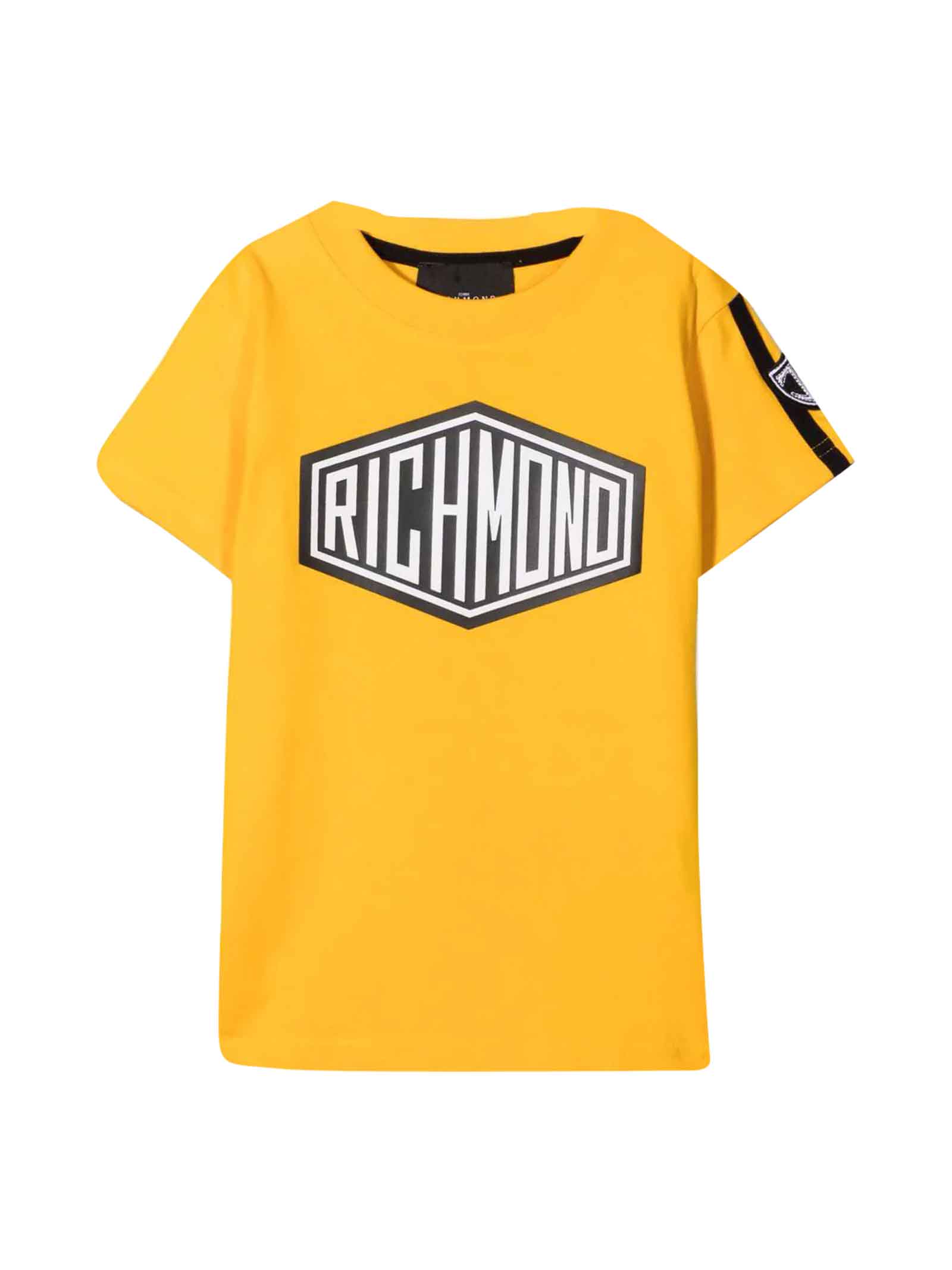 John Richmond Yellow T-shirt With Print