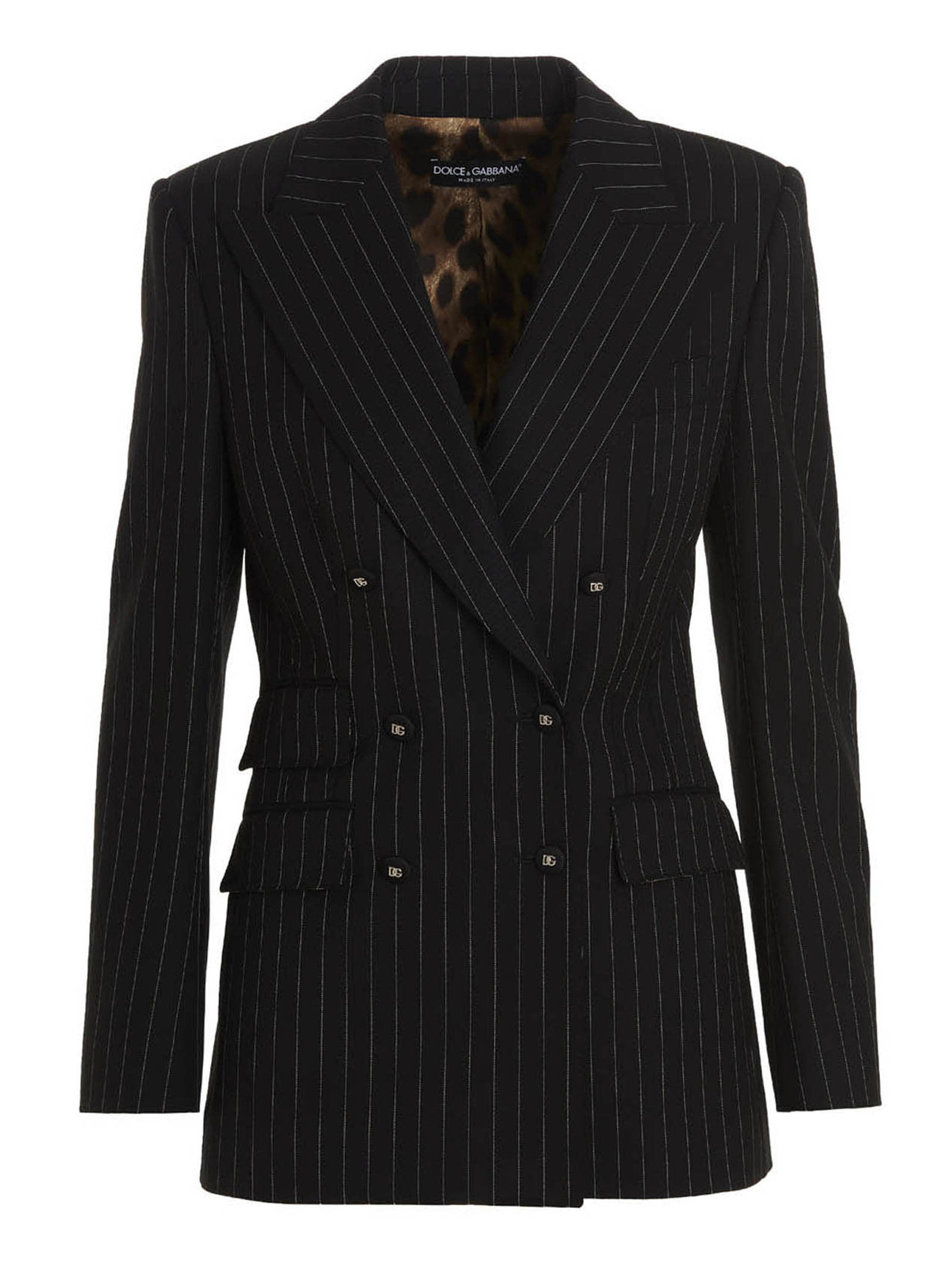 Dolce & Gabbana Pinstripe Blazer Jacket