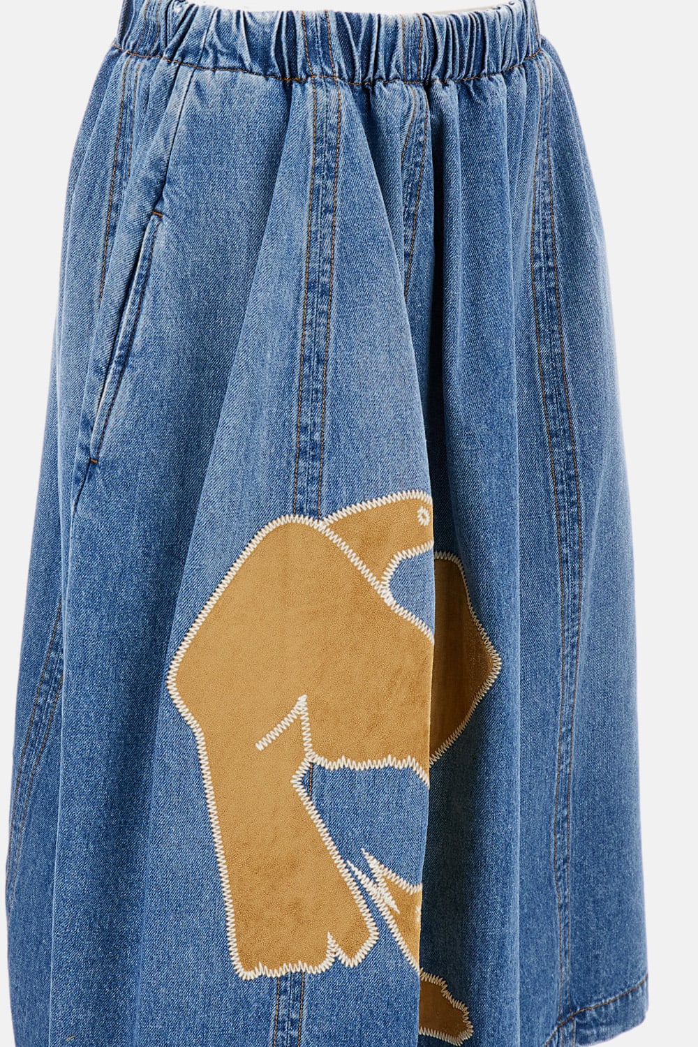 Marni Midi Skirt In Blue