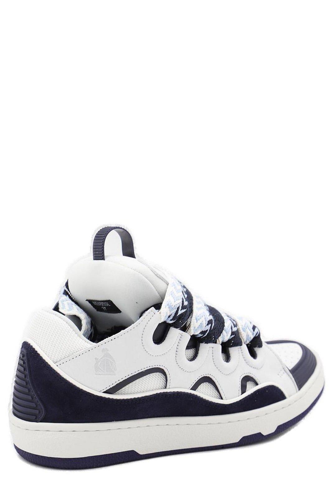 Lanvin Curb Sneakers In Multi